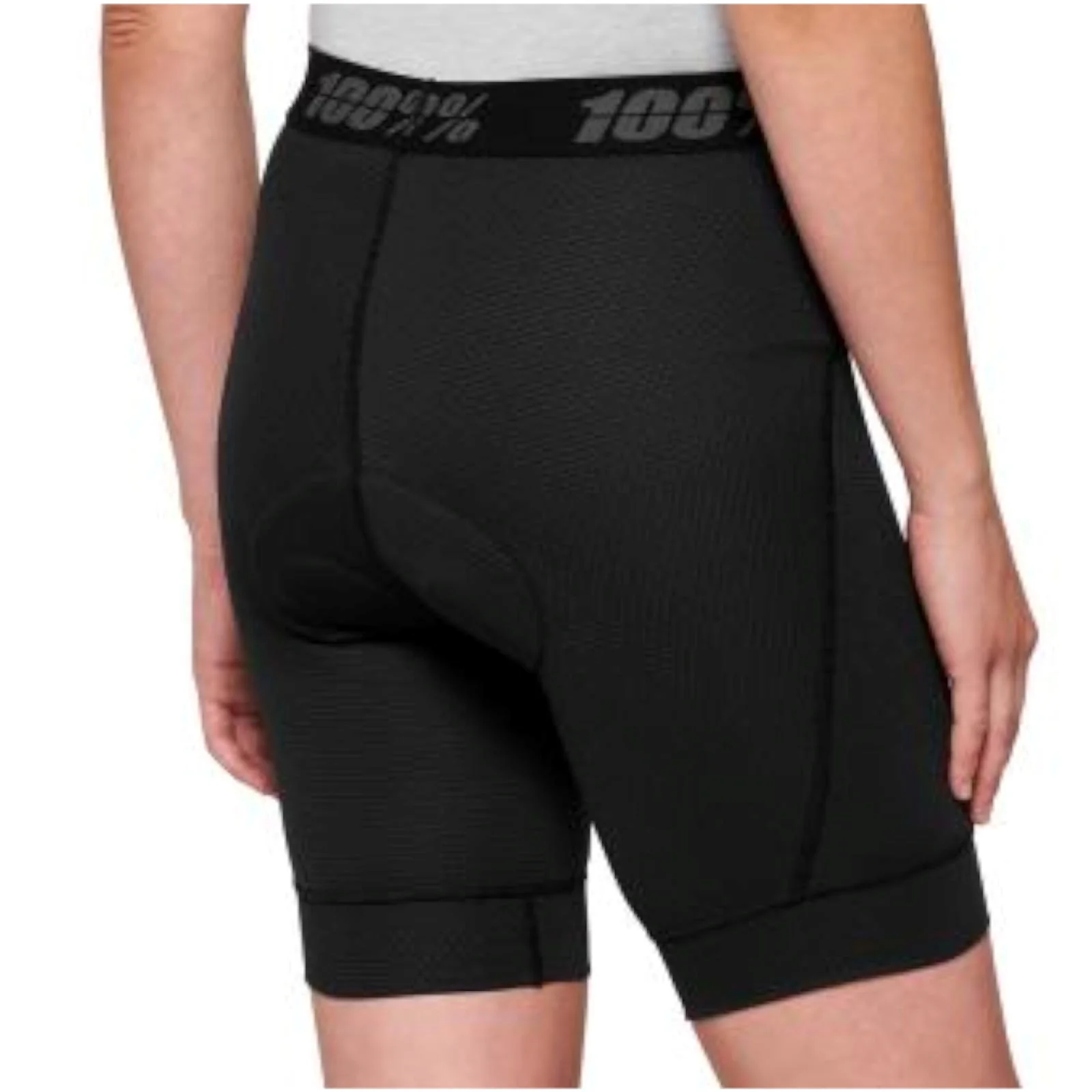 100% Damen Fahrradshort Ridecamp mit Innenhose - Image 3