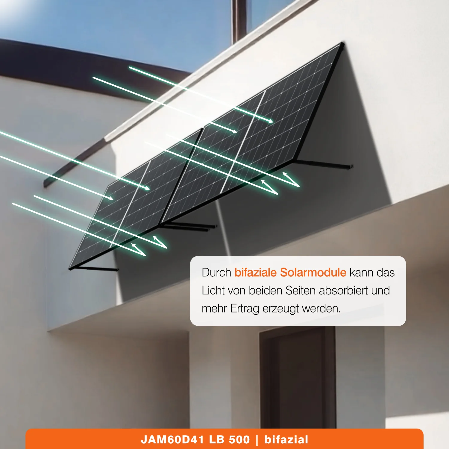 1000W Balkonkraftwerk mit 800W Wechselrichter (Speicher optional) - Image 3