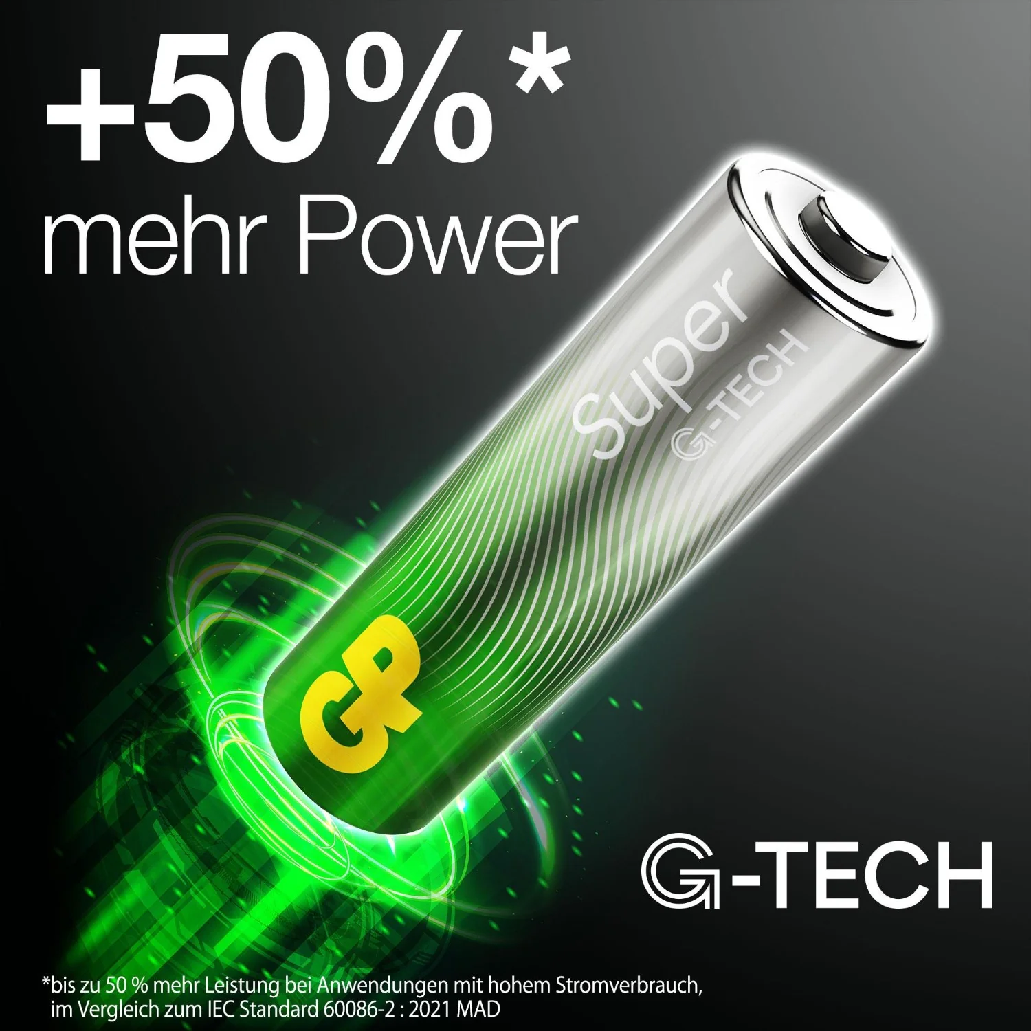 12x Super Alkaline G-TECH AA Batterie - Image 4