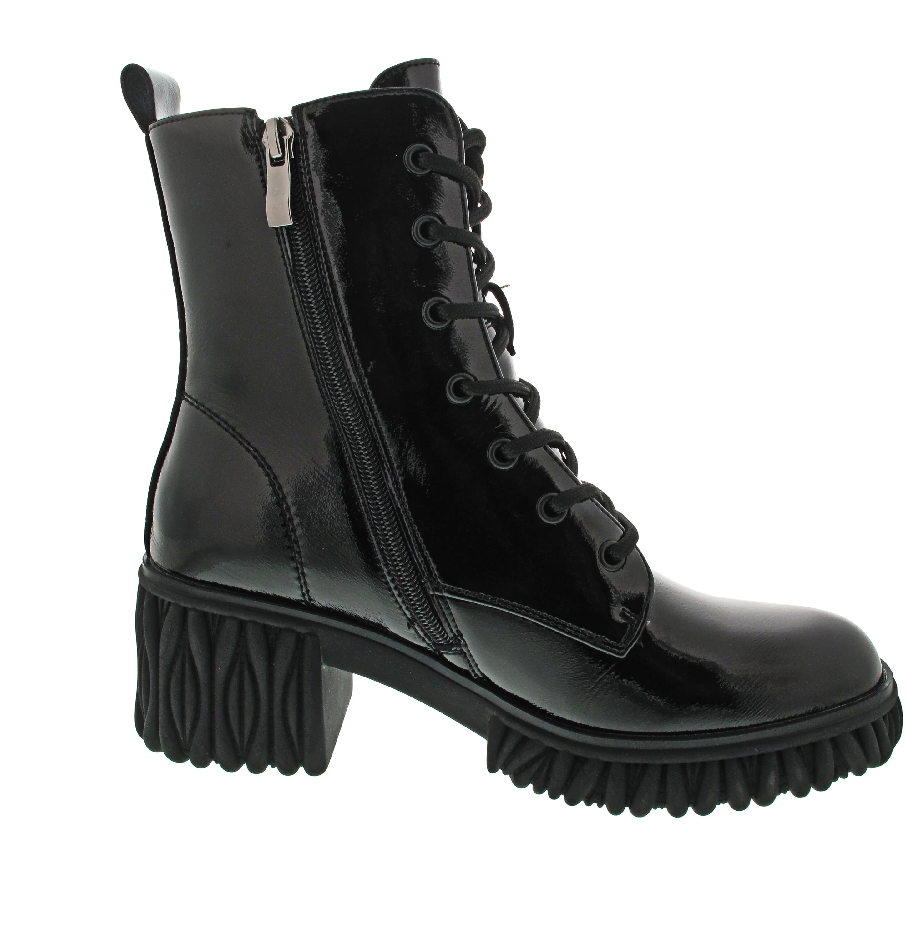 2 Go Fashion Schnürstiefel Schwarz - Image 6