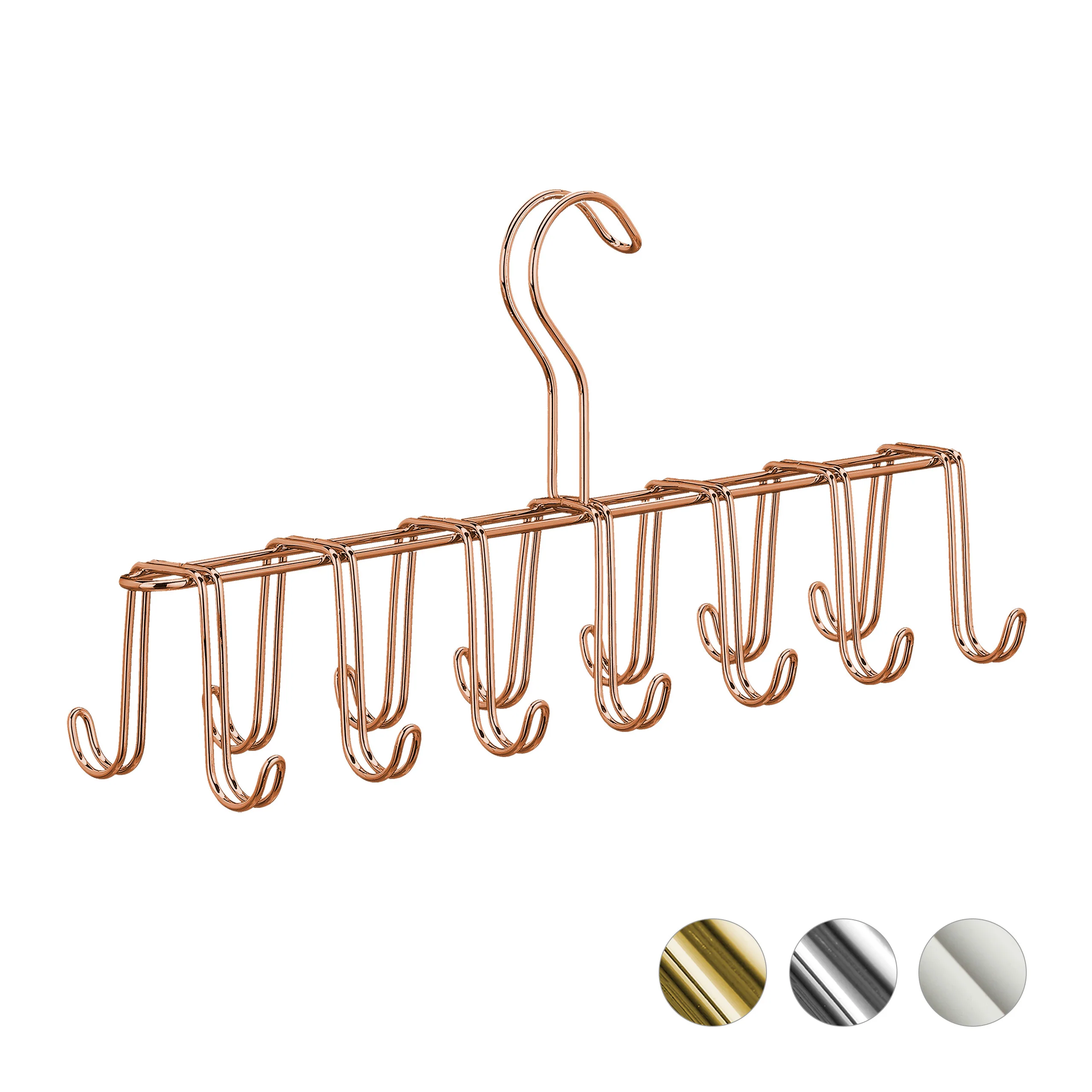 2 x Gürtelhalter Metall weiß - Image 2