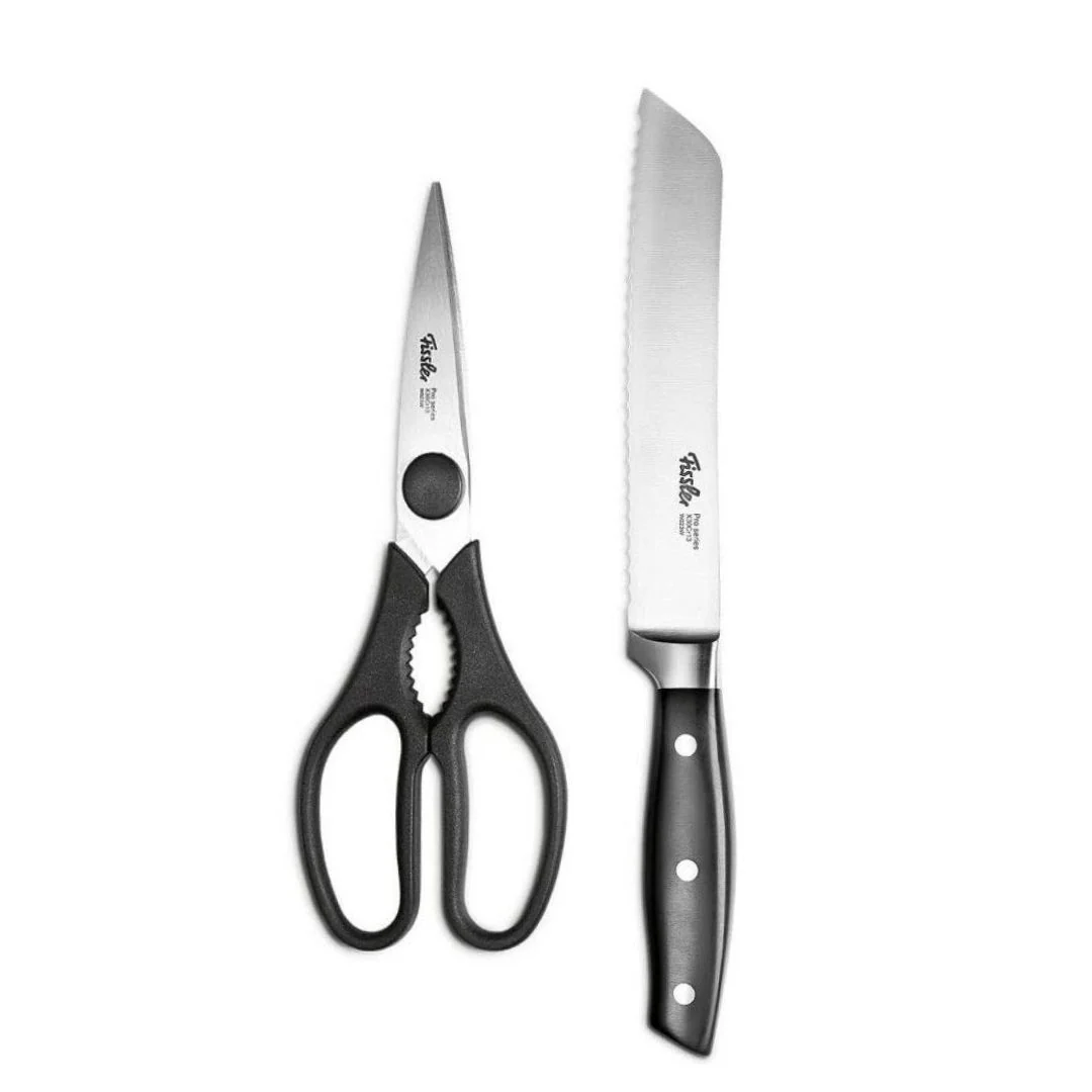 2tlg Küchenmesser-Set - Fissler Santoku Messer 130m + Küchenschere SET 7 - Image 45