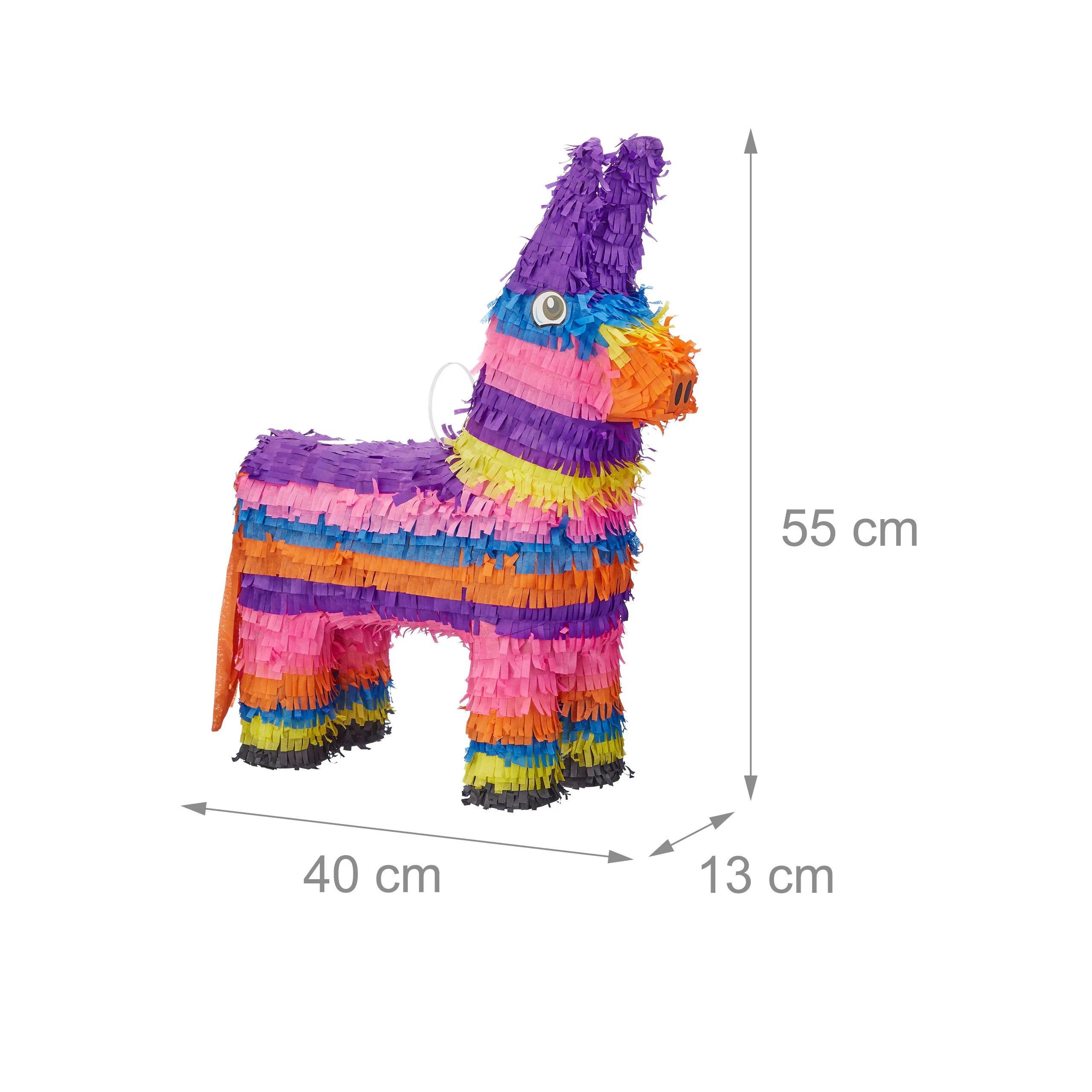 4 tlg. Pinata Set Esel - Image 4