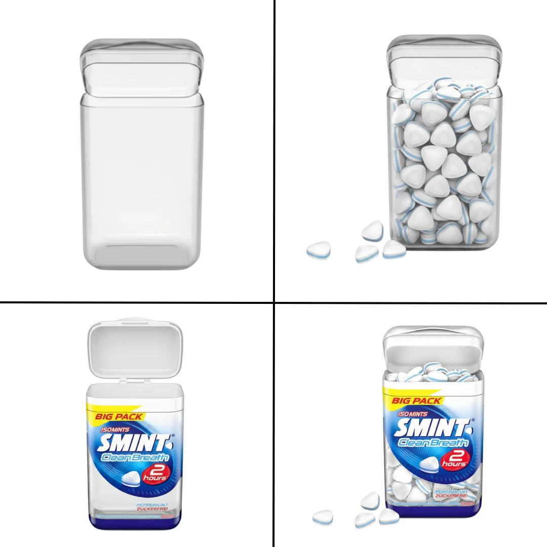 500 x SMINT Clean Breath Nachfüll Bigpack Pfefferminz Bonbons Zuckerfrei Bonbon - Image 31