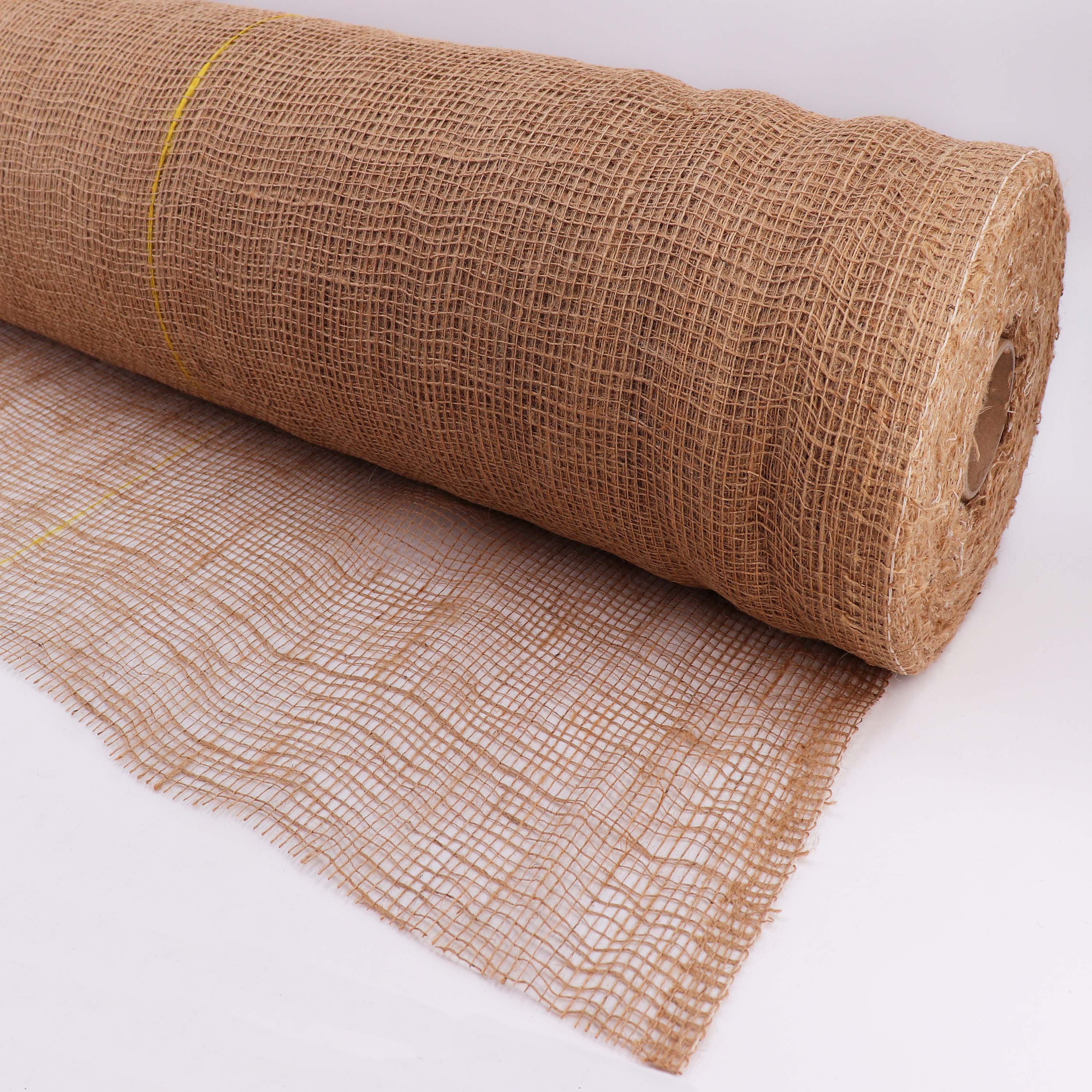 55m x 1m Jutegewebe 105g/m² Jutematte Gartenjute Jute Stoff Sackleinen Juteband - Image 30