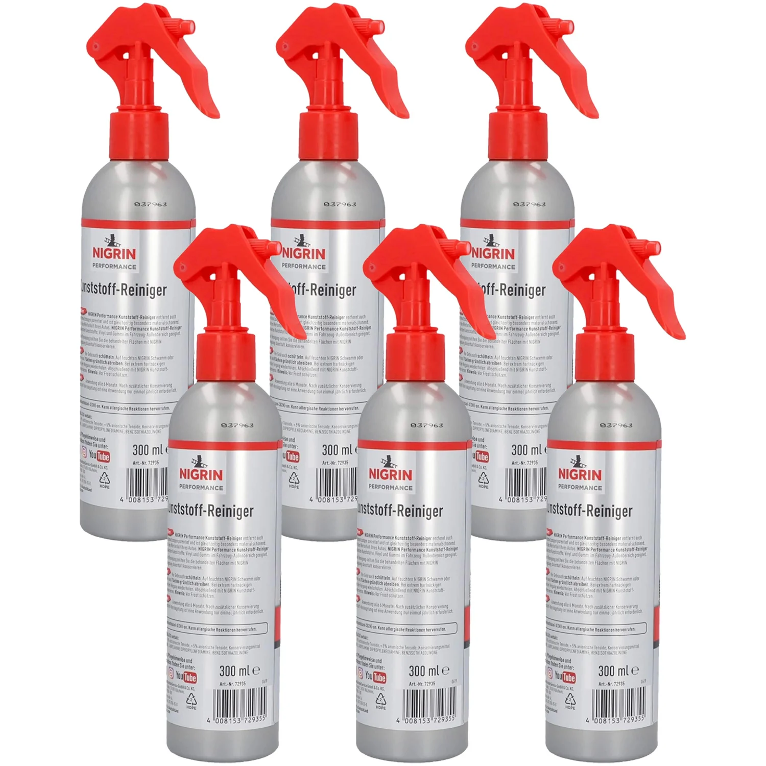 6x Performance Kunststoff-Reiniger 300ml - Image 2