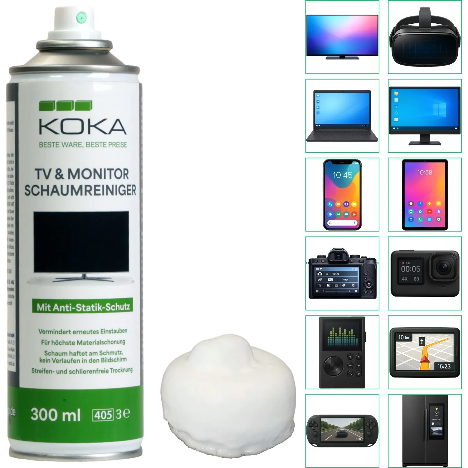 6x TV & Monitor Schaumreiniger je 300ml - Image 30