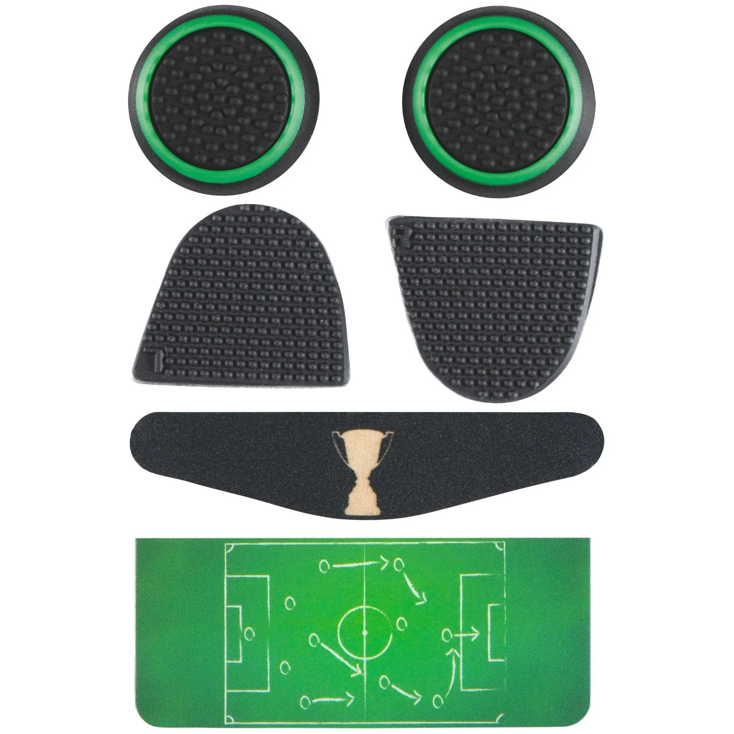 7in1 Set Schutzhülle Skin Soccer für PS4 Controller - Image 6