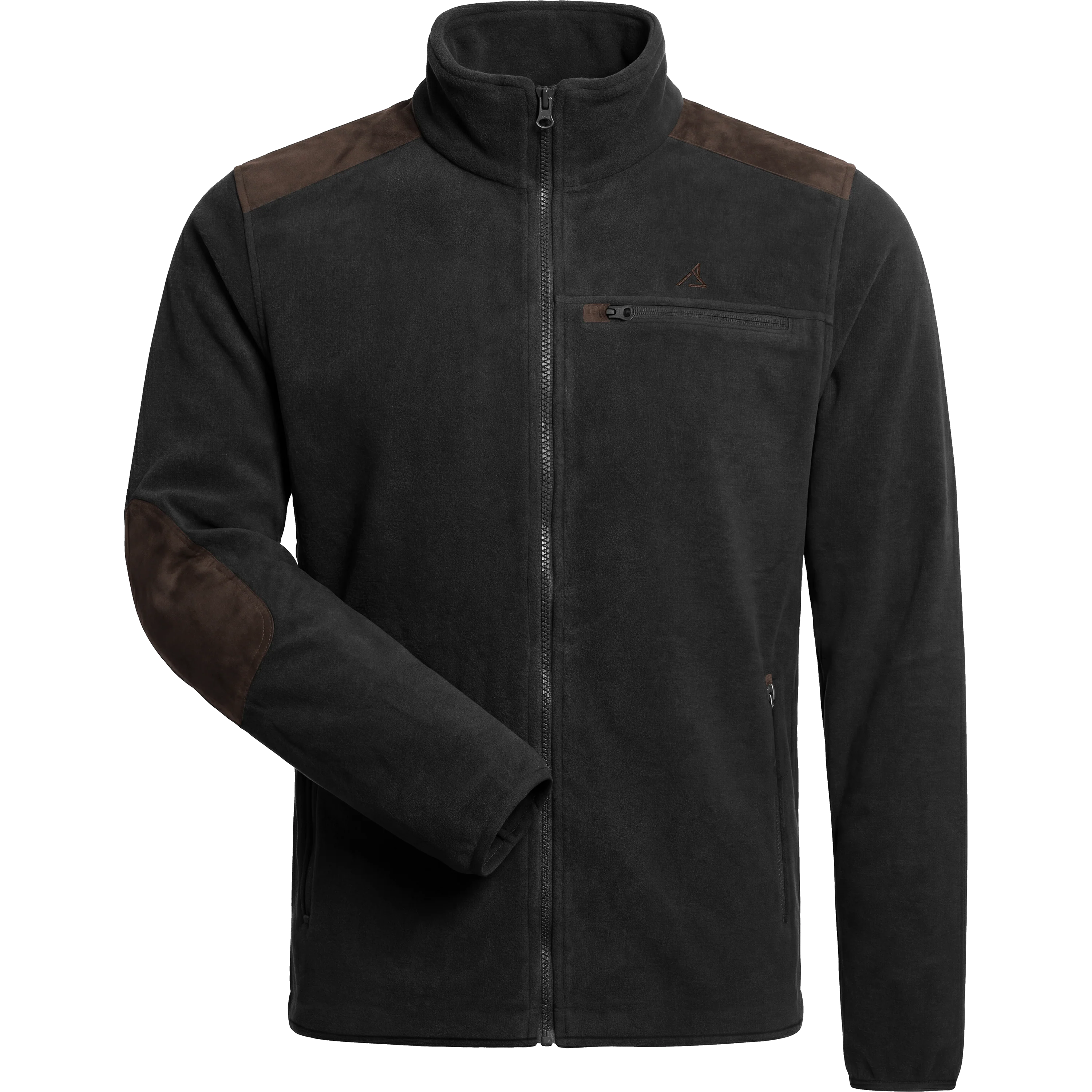 ACE Schakal Jäger-Fleecejacke für Herren - Outdoor-Jacke aus Fleece für Männer - Oliv