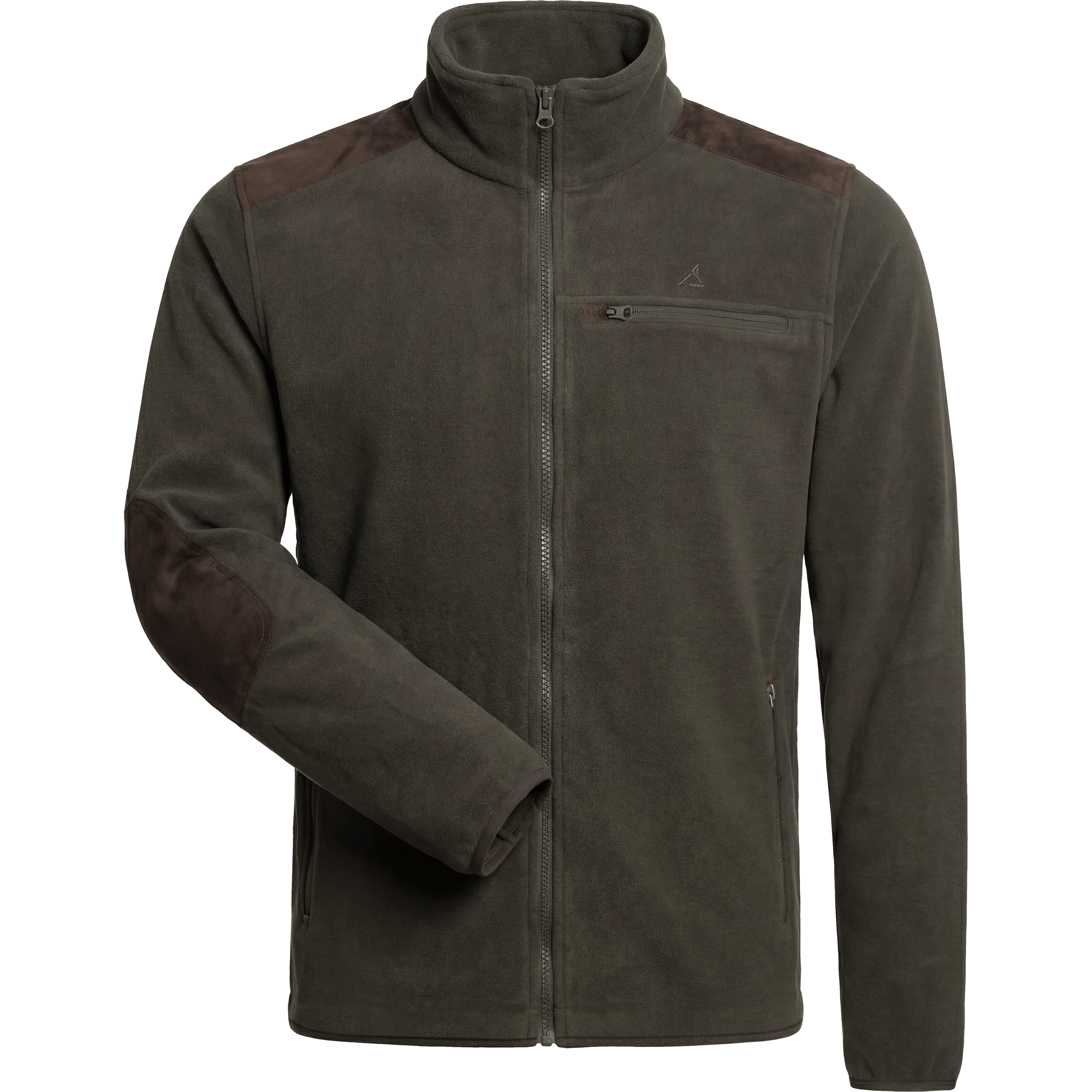 ACE Schakal Jäger-Fleecejacke für Herren - Outdoor-Jacke aus Fleece für Männer - Schwarz - Image 3