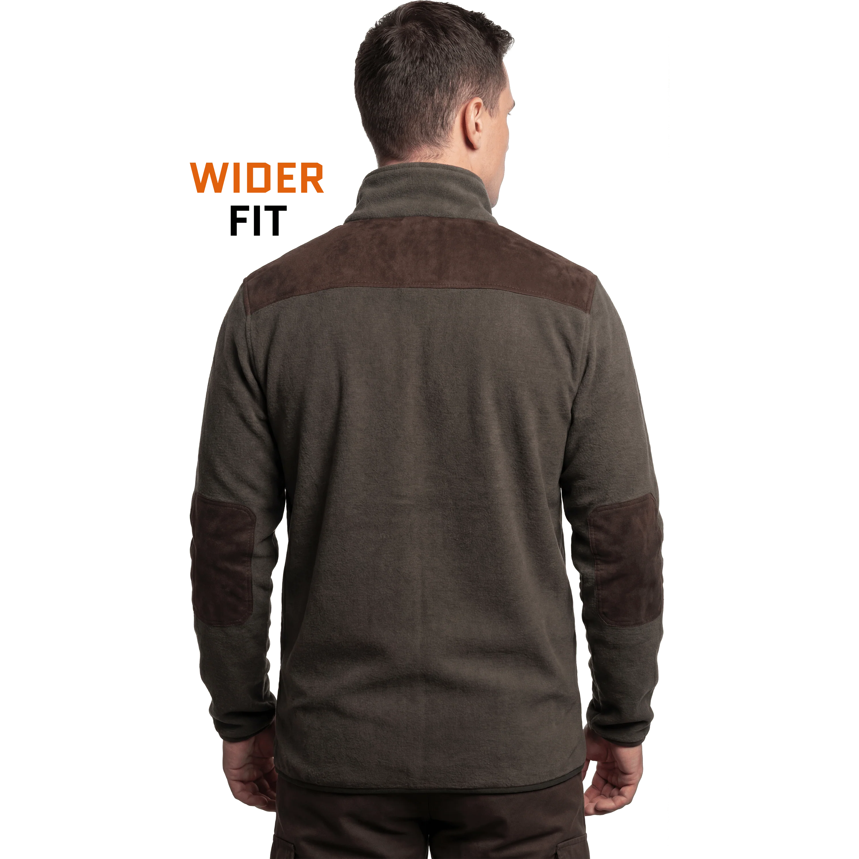 ACE Schakal Jäger-Fleecejacke für Herren - Outdoor-Jacke aus Fleece für Männer - Schwarz - Image 63
