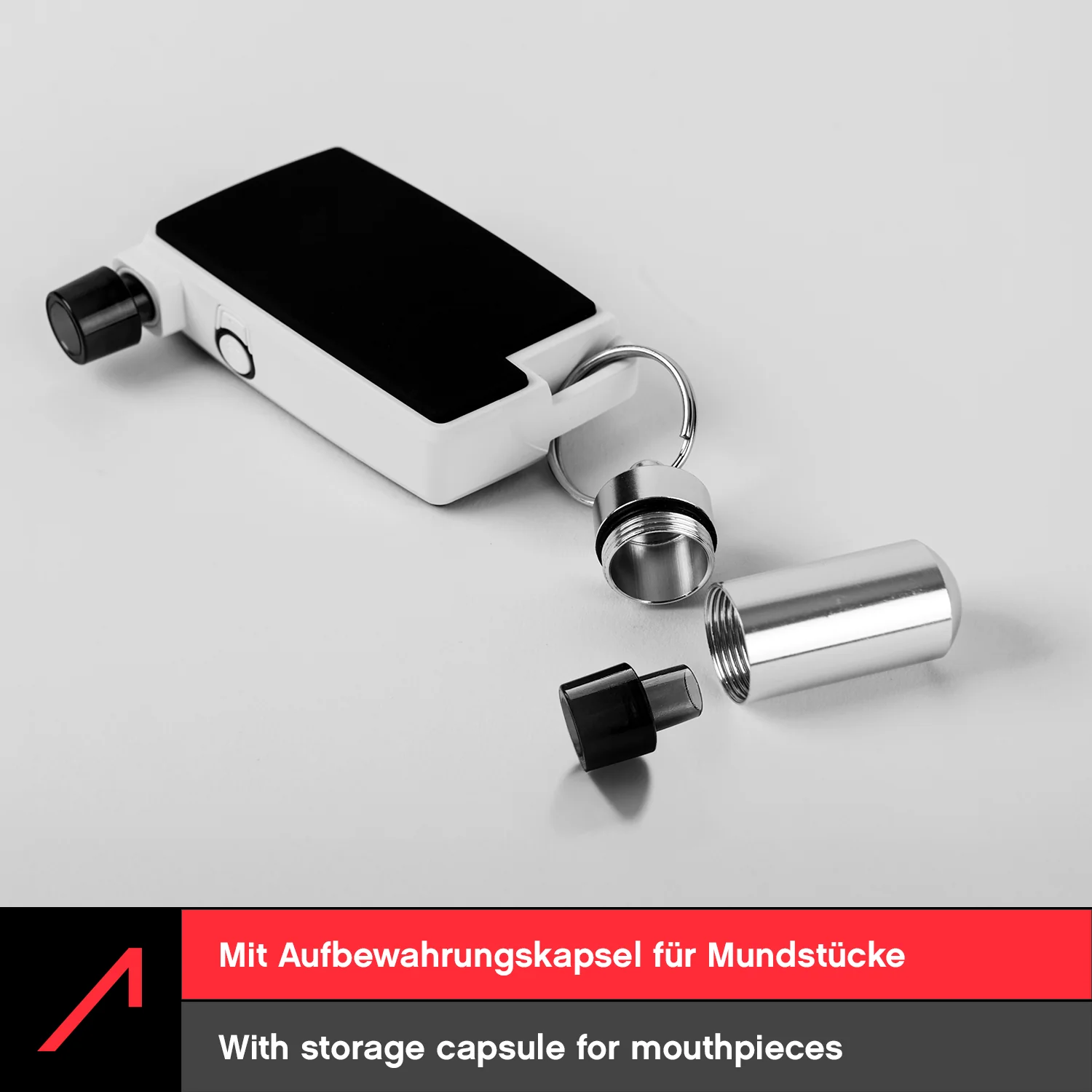 ACE XS Lite Promilletester für Autofahrer - polizeigenauer Mini-Alkoholtester mit Schlüsselanhänger - Image 4