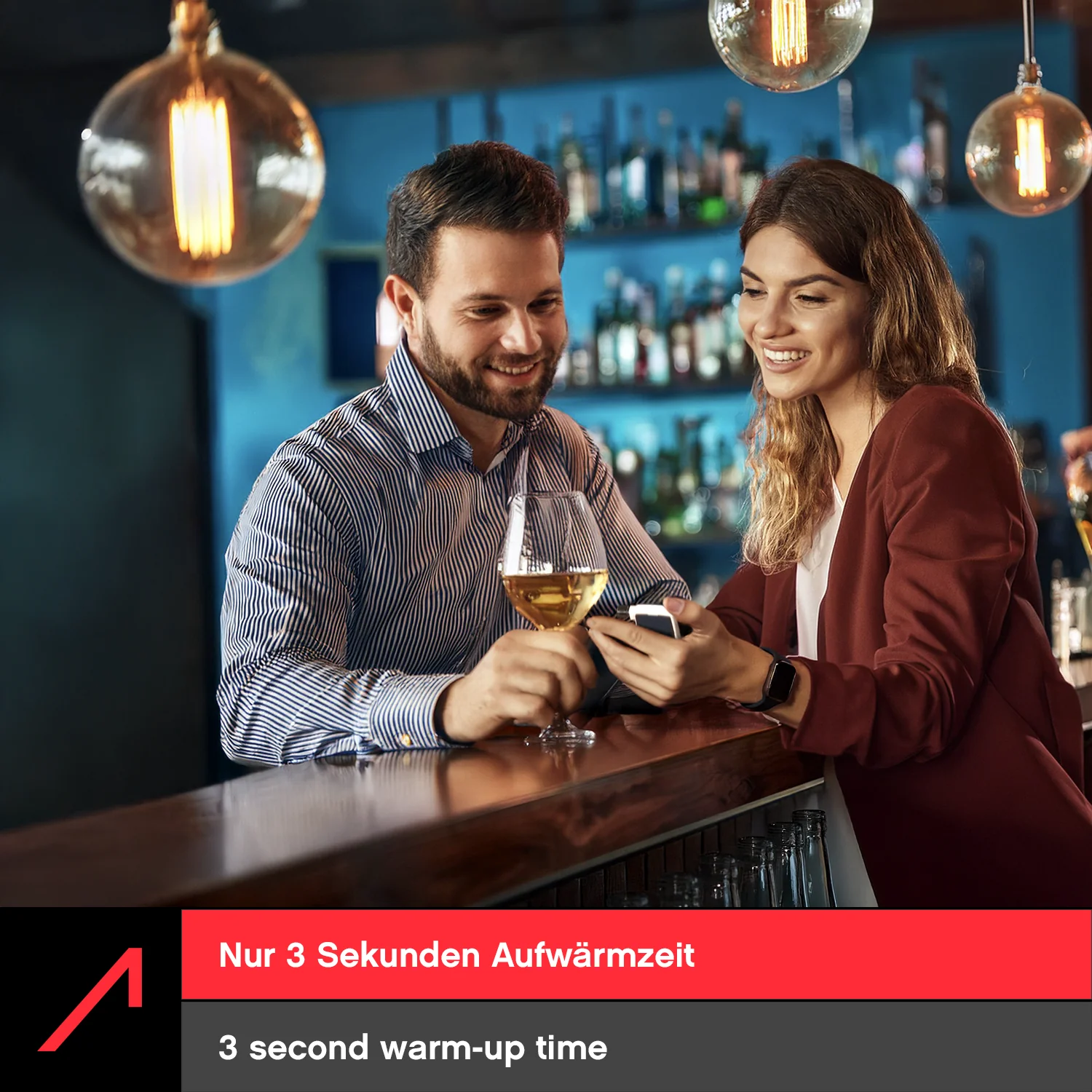 ACE XS Lite Promilletester für Autofahrer - polizeigenauer Mini-Alkoholtester mit Schlüsselanhänger - Image 5