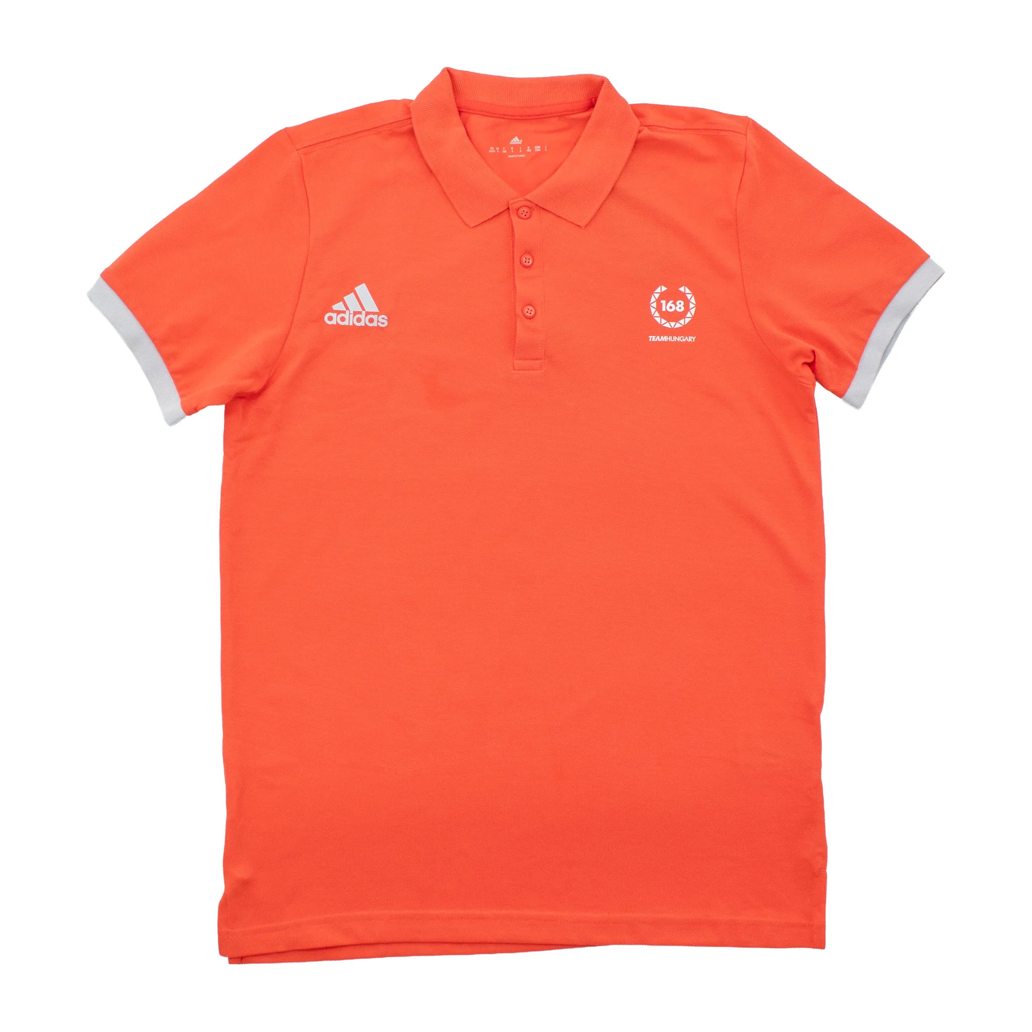 Adidas ESS Essentials Team Polo Shirt Hungary 168 T-Shirt Damen Herren - Image 20