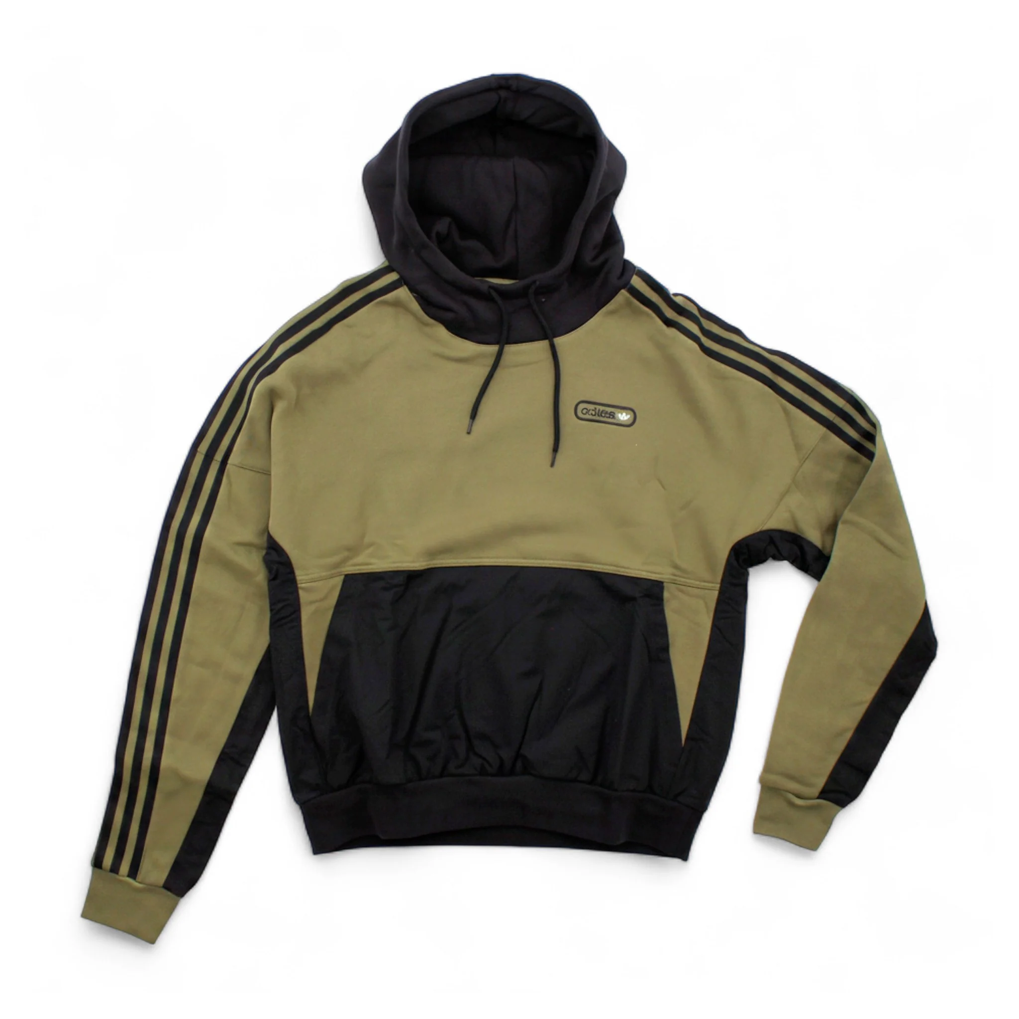 Adidas Material Mix Hoodie Herren Kapuzenpullover Materialmix - Image 6