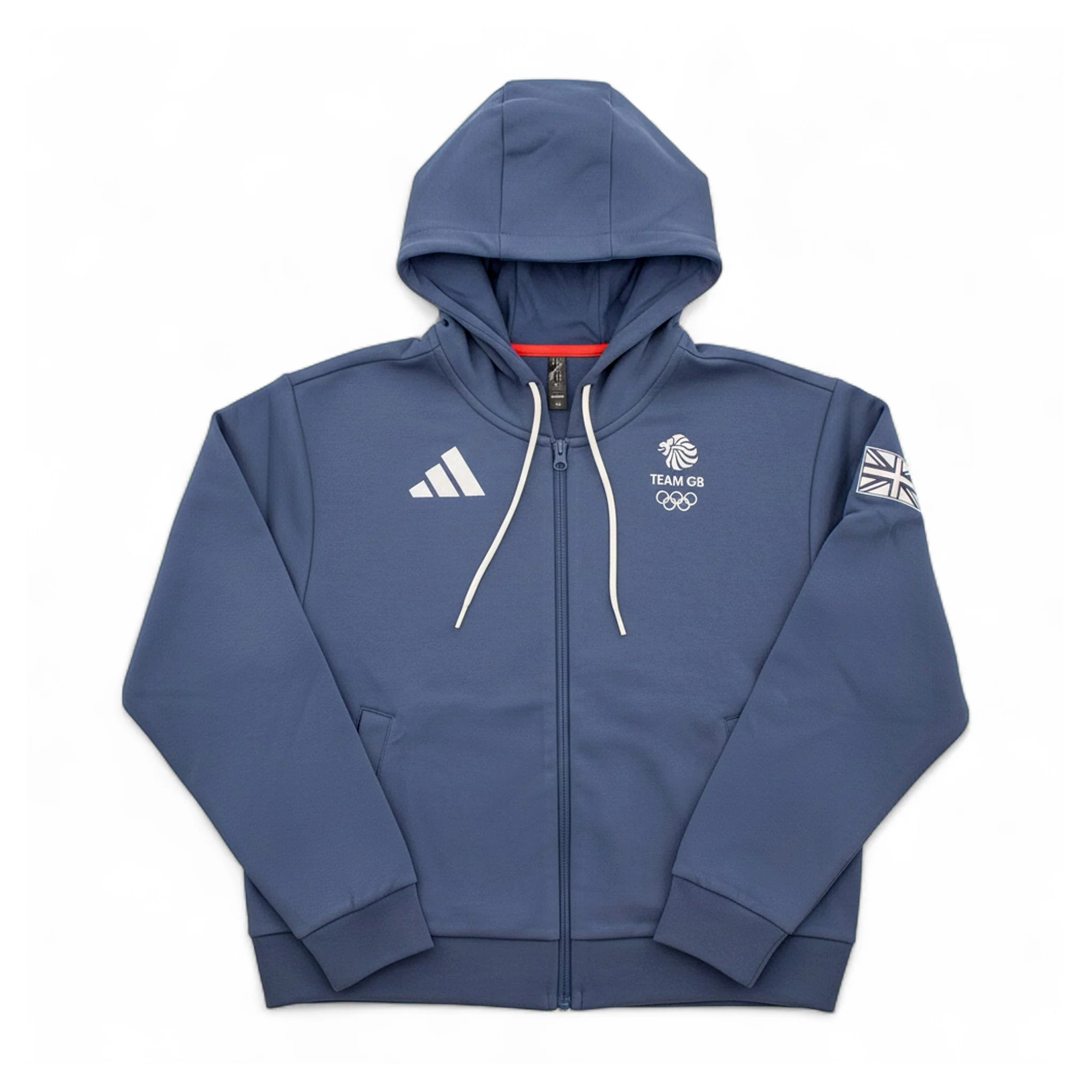 Adidas Olympic Sports GB Great Britain Damen Hoody Kapuzenpullover - Image 14