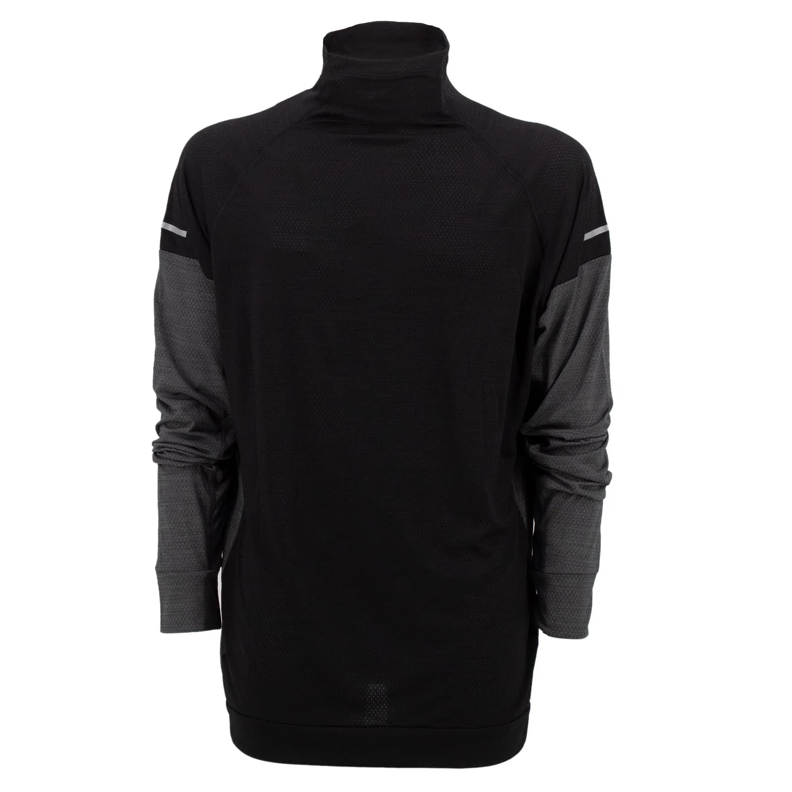 Adidas Running Block Turtle Longsleeve Rolli Stehkragen Herren schwarz GV2119 - Image 3