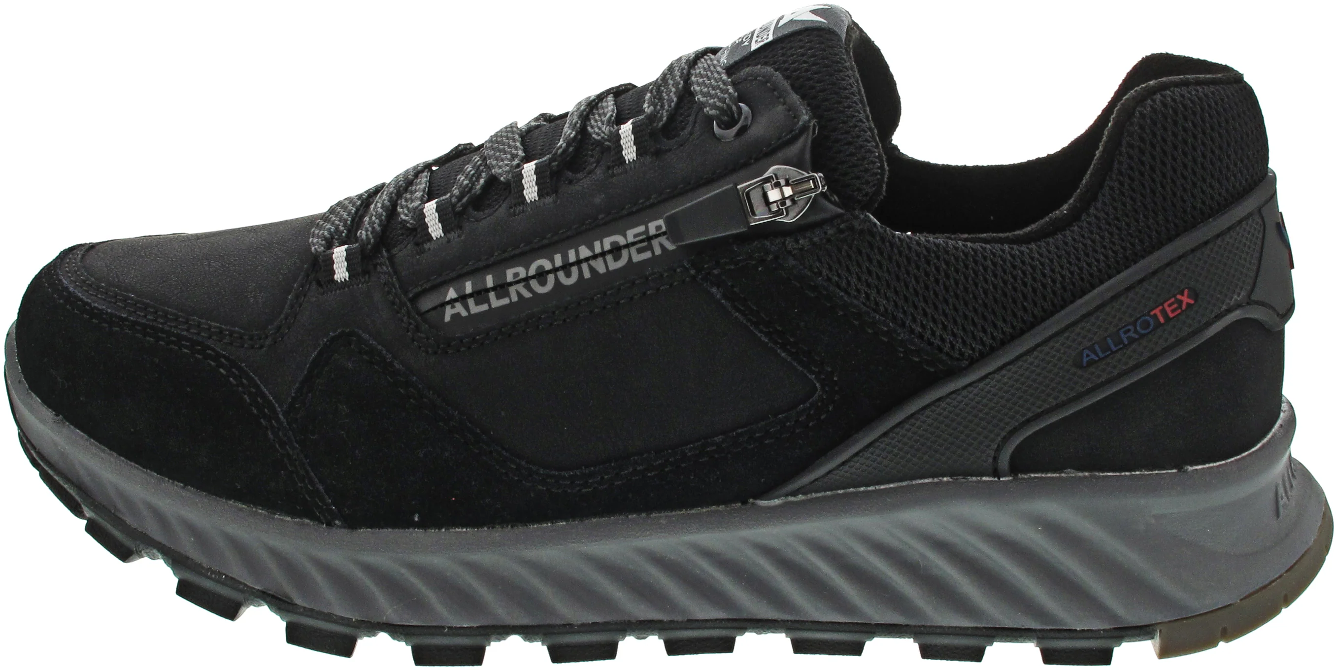 Allrounder by Mephisto Utano-Tex sportlicher Schnürer Schwarz - Image 7
