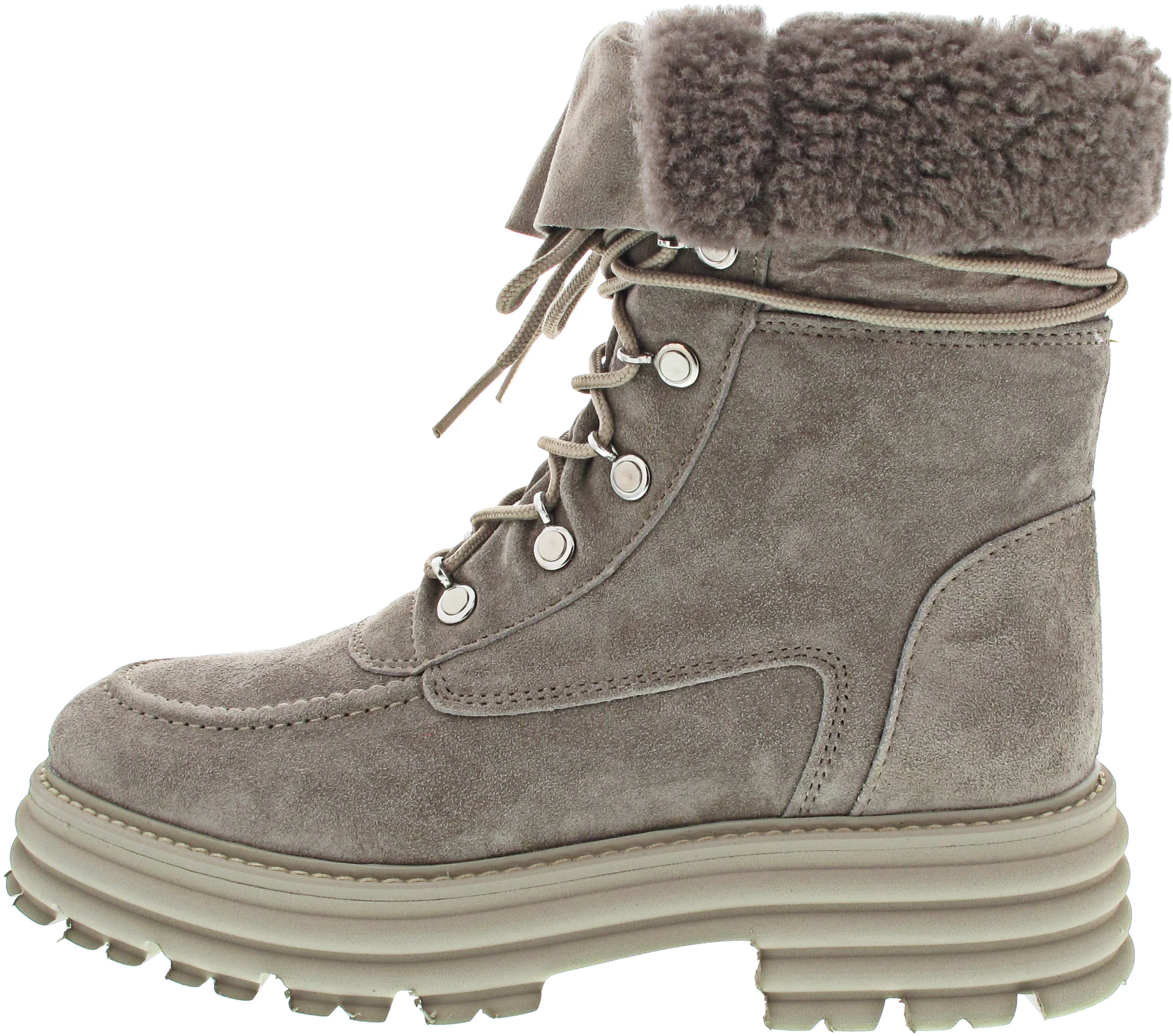 Alpe Sport Schnürstiefel Beige