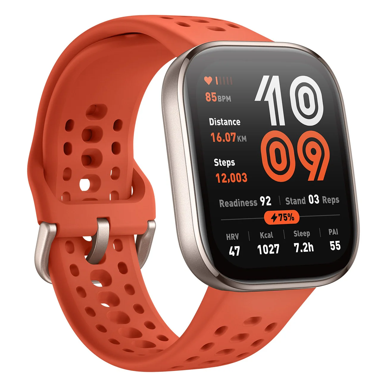Amazfit Bip 6 Smartwatch rot 5 ATM 140 Sportmodi 24/7 Gesundheitsüberwachung - Image 3