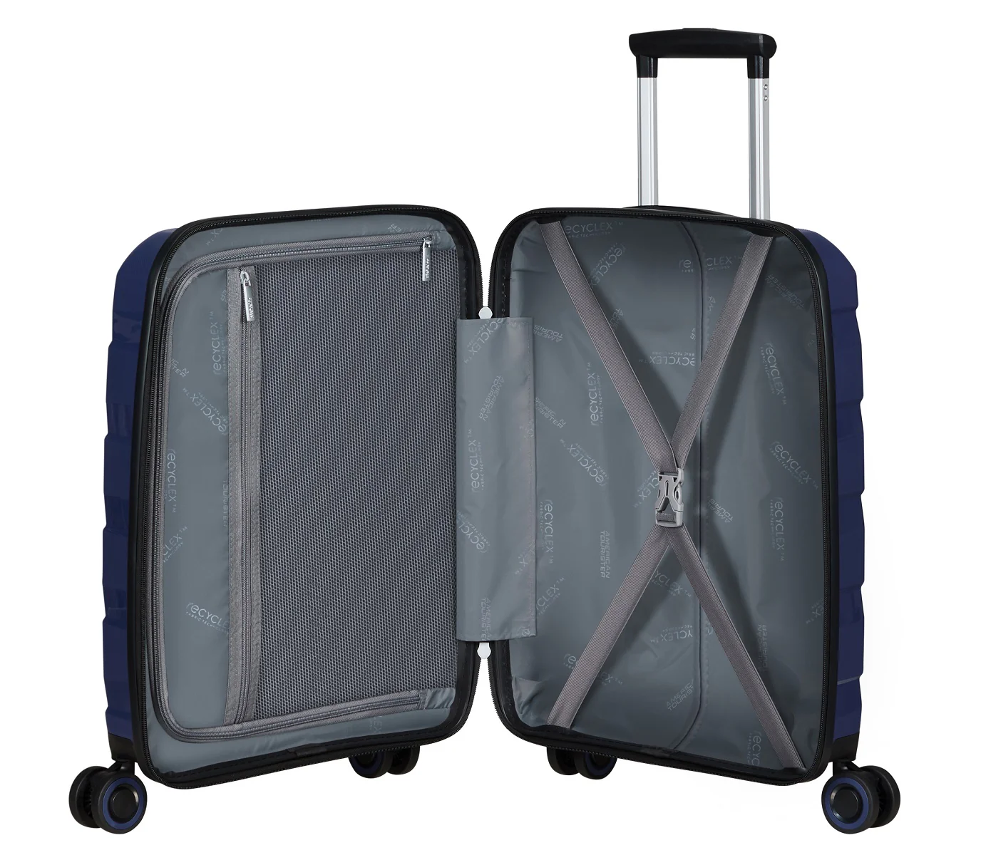 American Tourister Air Move Spinner 55 cm TSA 1552 Midnight Navy - Image 4