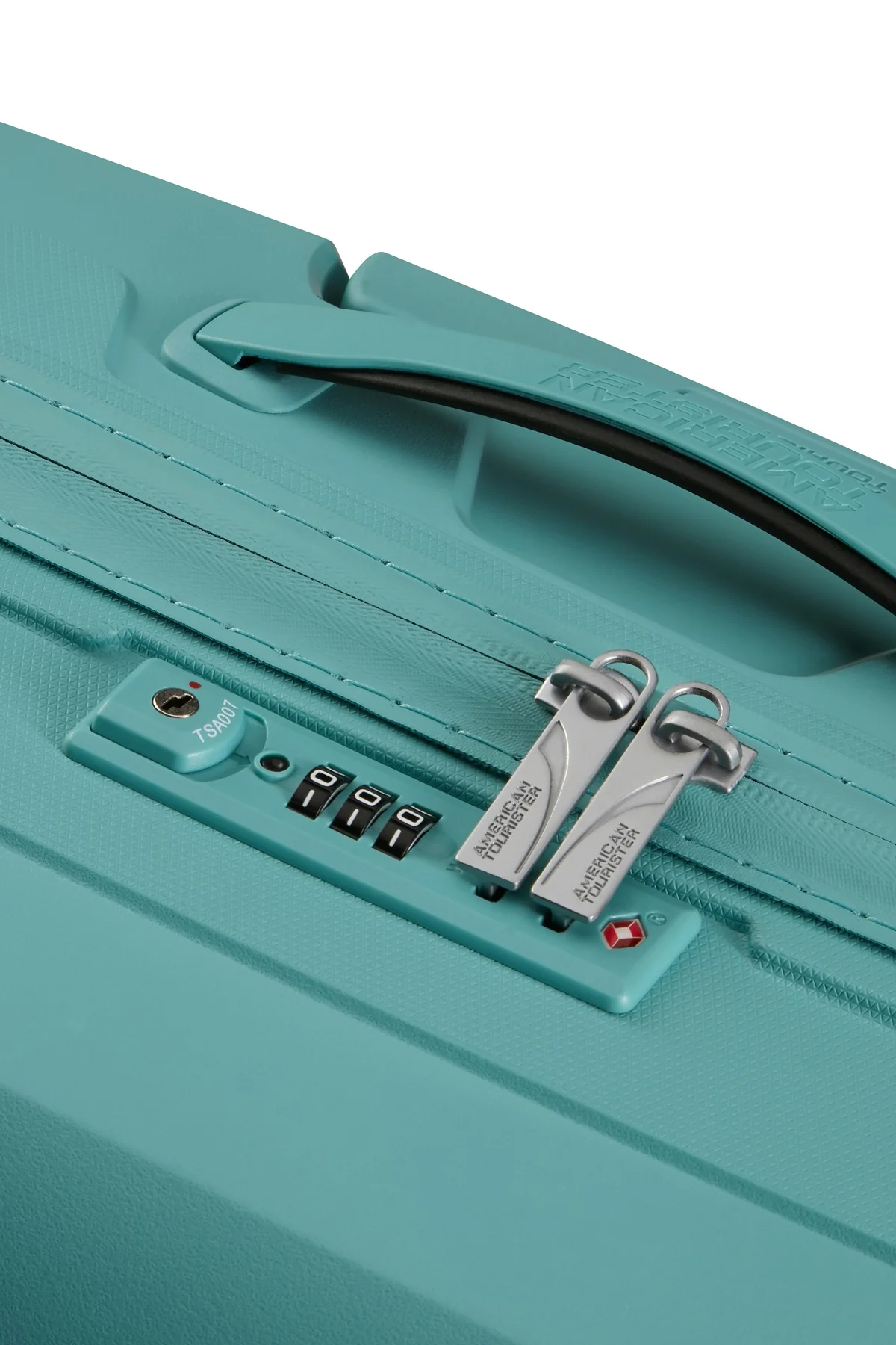 American Tourister AIRCONIC Spinner 67 cm mit TSA-Zahlenschloss dusty turquoise - Image 7