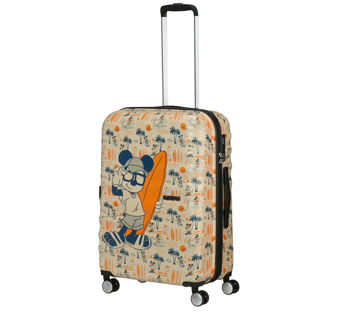 American Tourister Wavebreaker Disney Spinner 67 cm mit TSA-Zahlenschloss Minnie Pastel Dots - Image 7