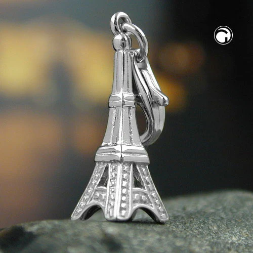 Anhänger, Charm Eiffelturm, Silber 925 - Image 2