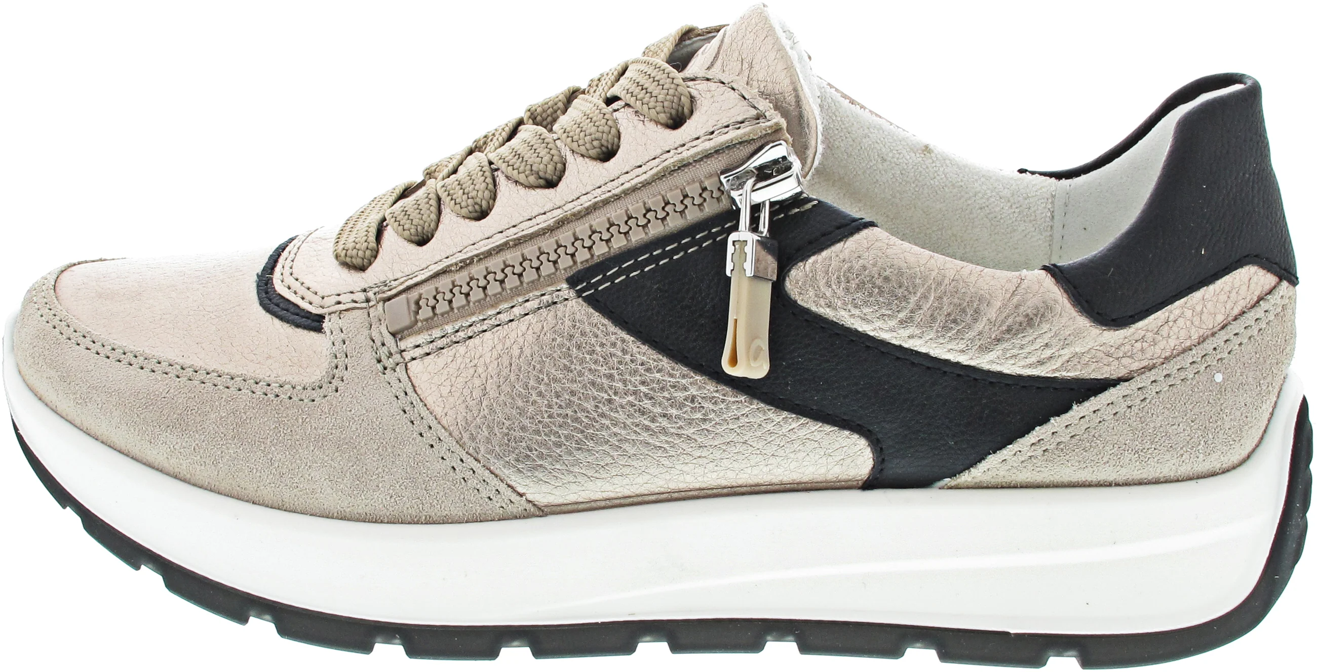 Ara NEW YORK Sneaker Gold - Image 5