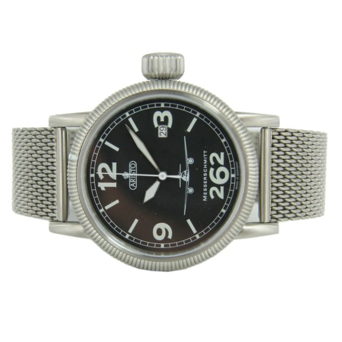 Aristo Herren Messerschmitt Uhr Fliegeruhr - Automatik 3H262-TT - Image 2