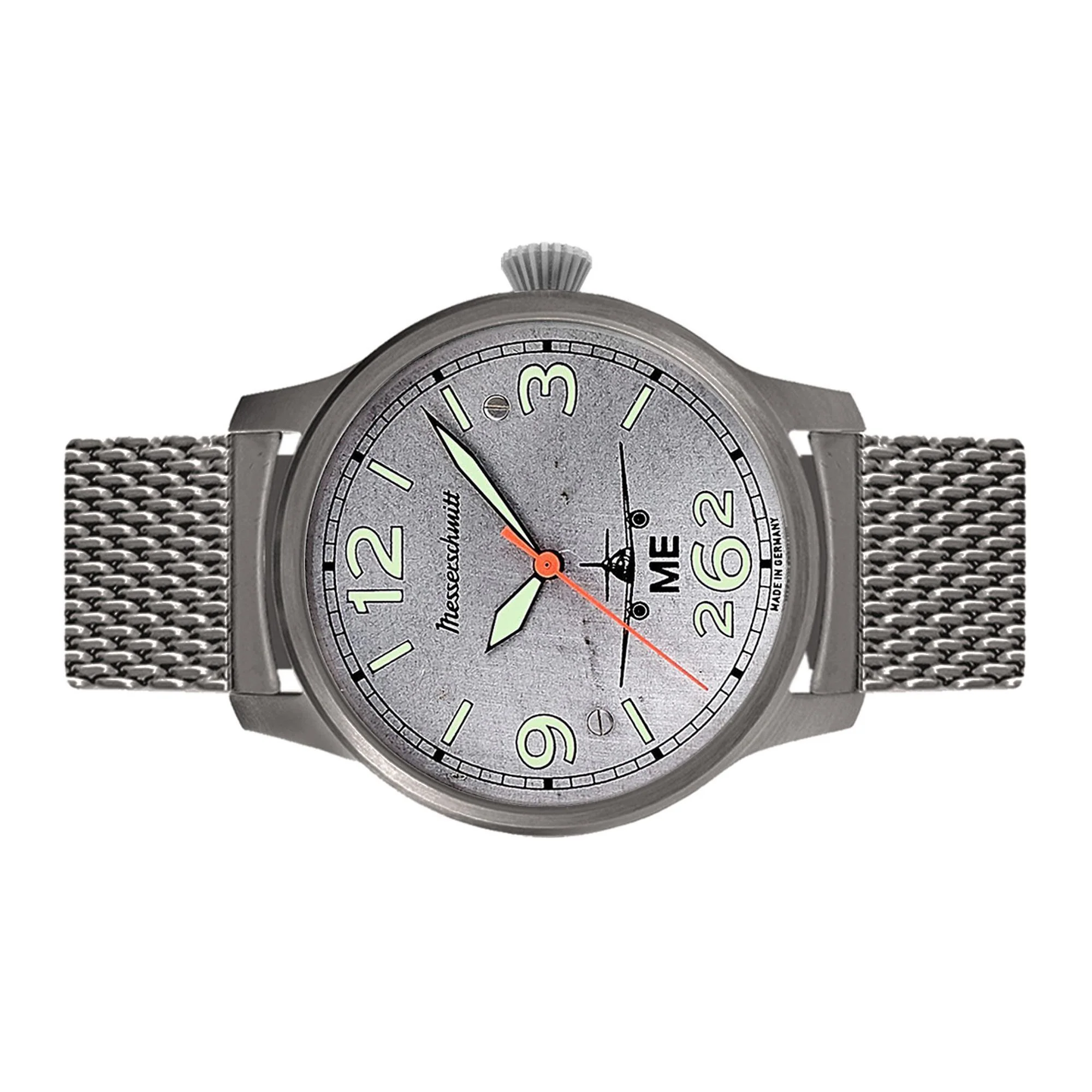Aristo Herren Messerschmitt Uhr Fliegeruhr ME 262 Automatik ME262-42EXTREMA - Image 2