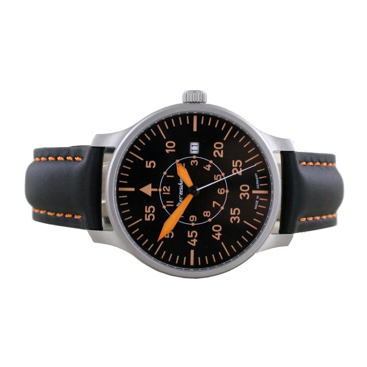 Aristo Herren Messerschmitt Uhr Fliegeruhr Pilot - ME-420PL Leder - Image 2