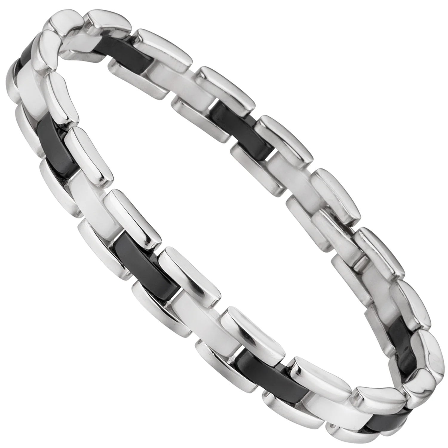 Armband 925 Sterling Silber mit Keramik 19 cm - Image 2