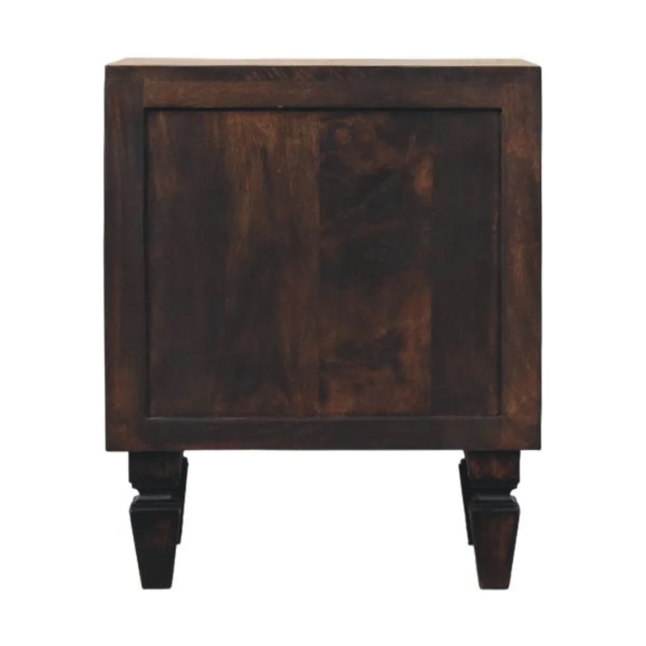 Artisan Furniture Massivholz Belmont 2-Schubladen Nachttisch, Dunkelbraun - Image 12