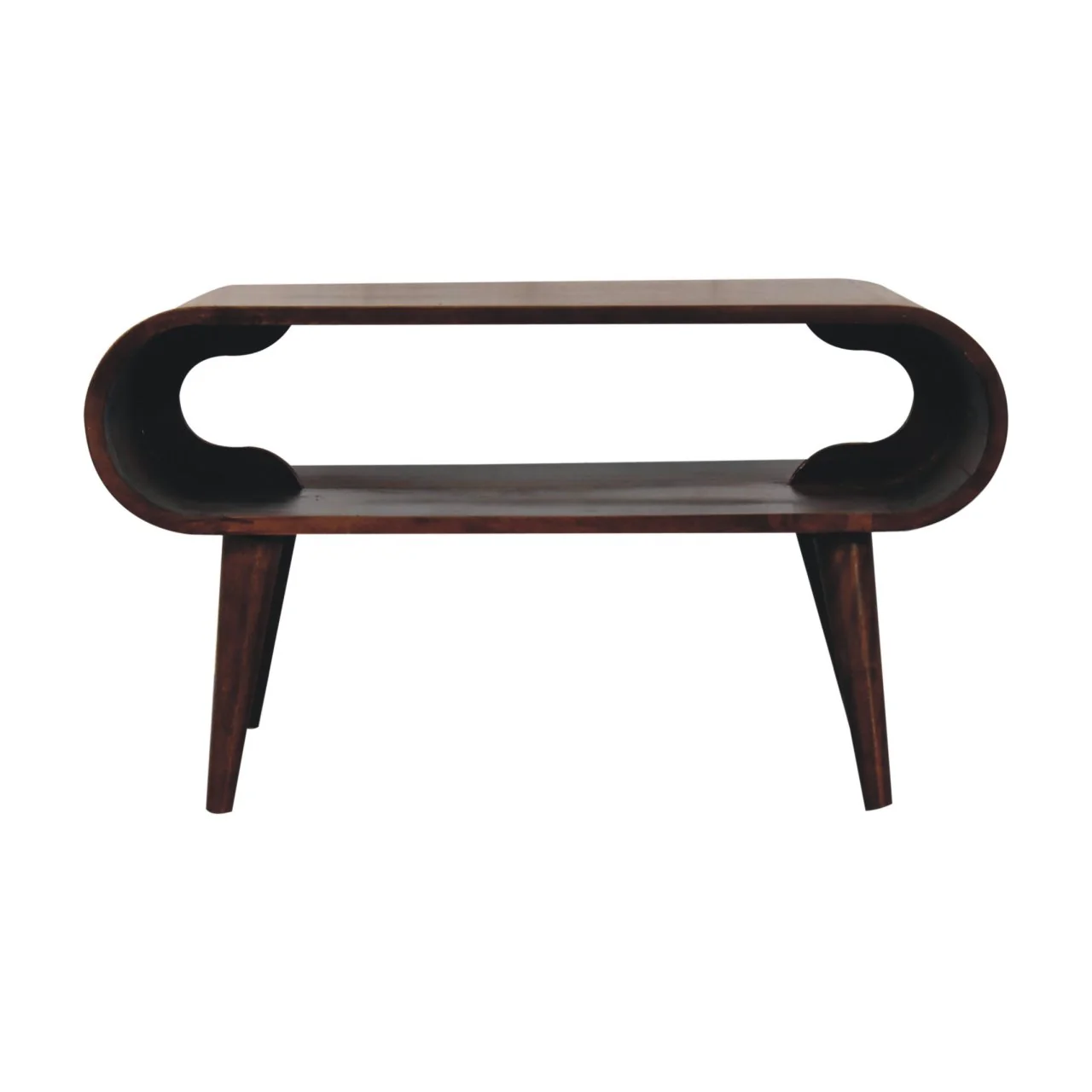 Artisan Furniture Massivholz-Couchtisch California aus Walnussholz, offen, braun - Image 3
