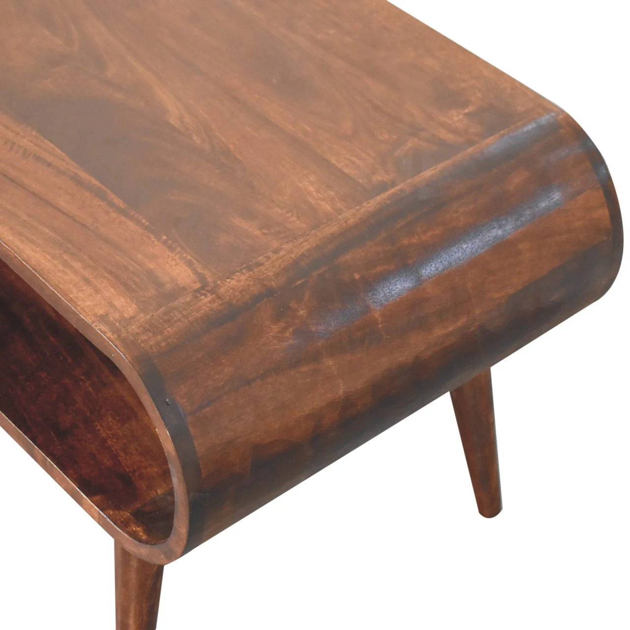Artisan Furniture Massivholz-Couchtisch California aus Walnussholz, offen, braun - Image 7