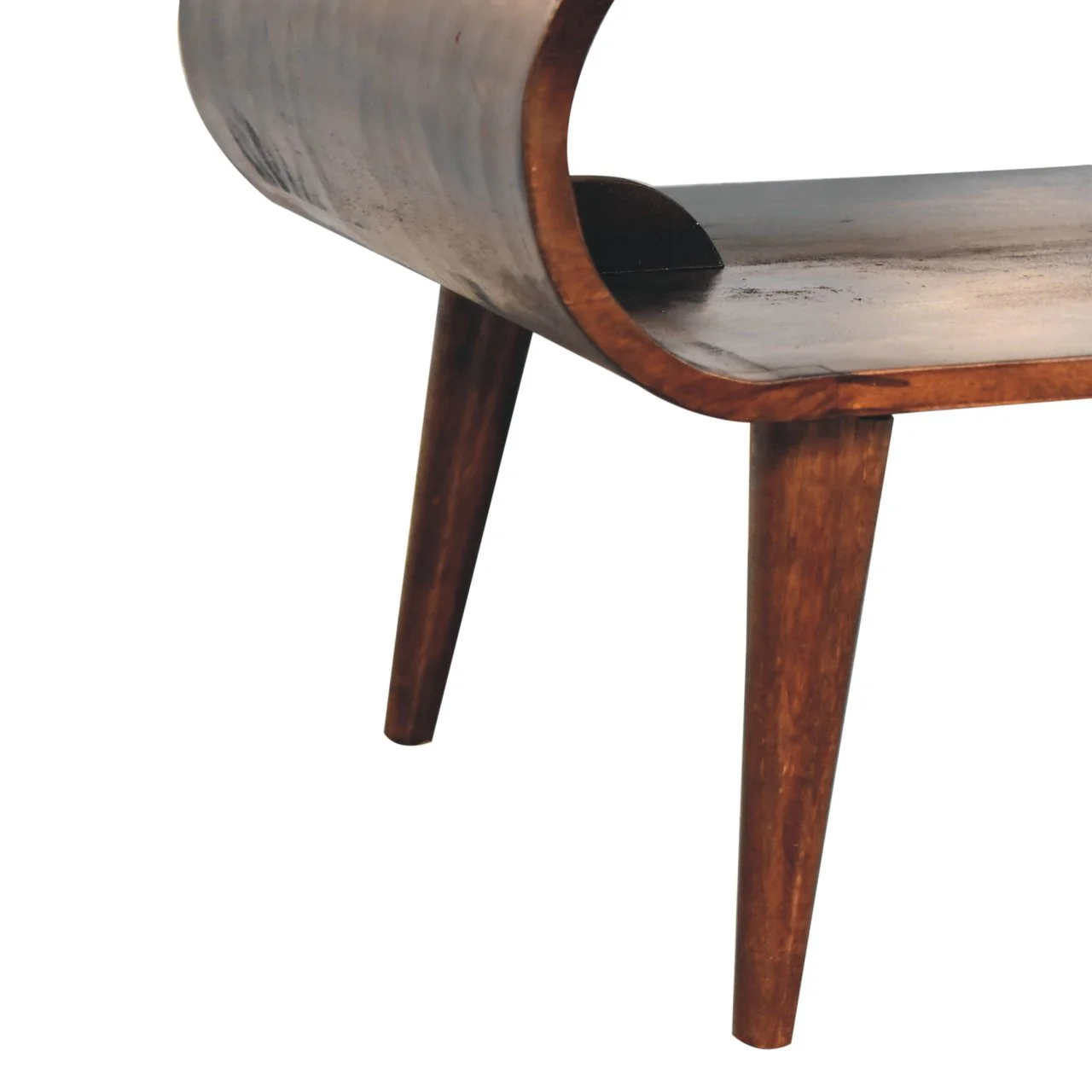 Artisan Furniture Massivholz-Couchtisch California aus Walnussholz, offen, braun - Image 8