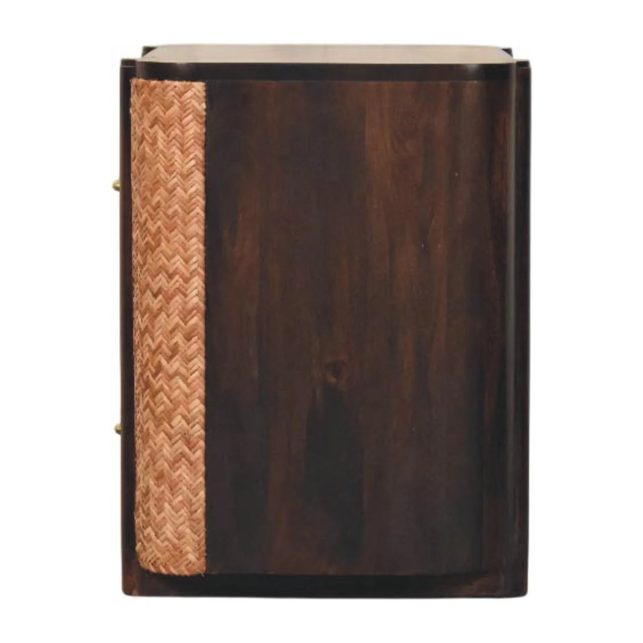 Artisan Furniture Massivholz Havana Canefront Schubladen, 2 Schubladen, Dunkelbraun - Image 10