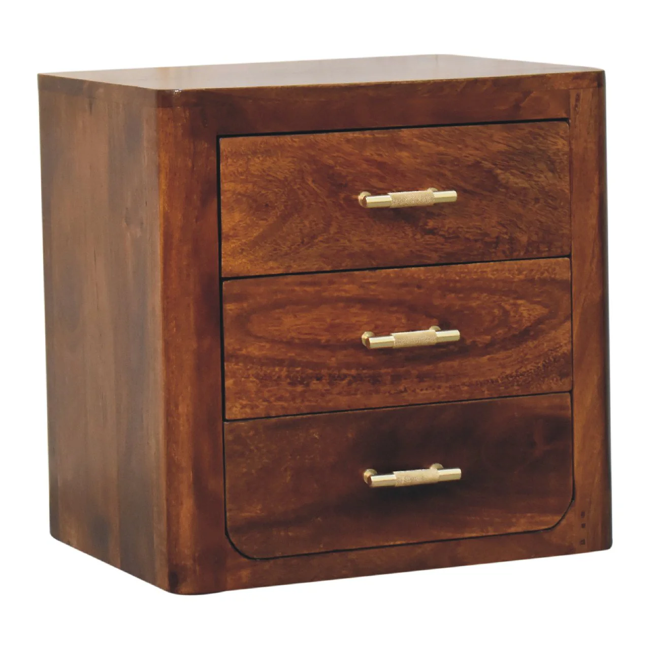 Artisan Furniture Massivholz Luca Nachttisch Braun - Image 6