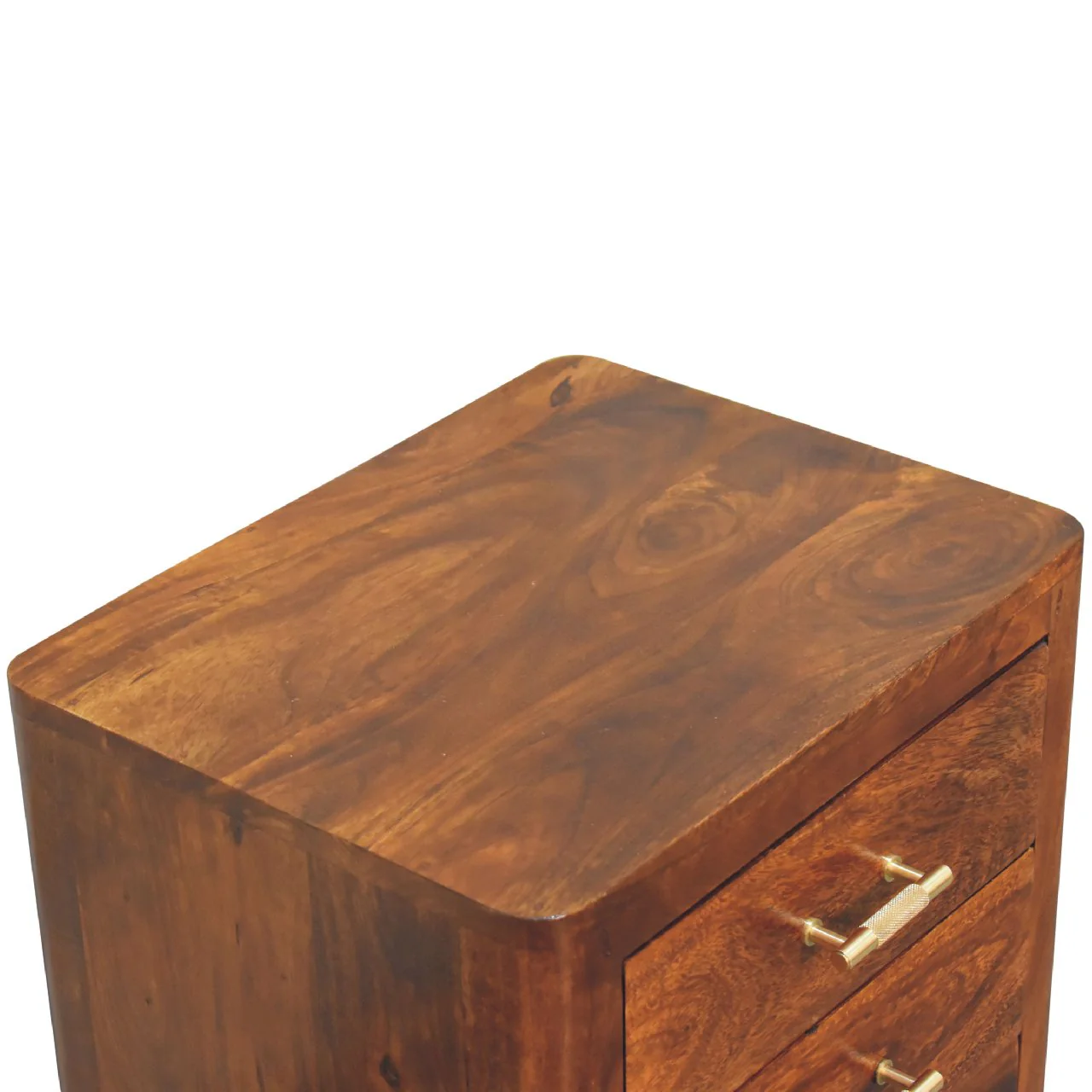 Artisan Furniture Massivholz Luca Nachttisch Braun - Image 8