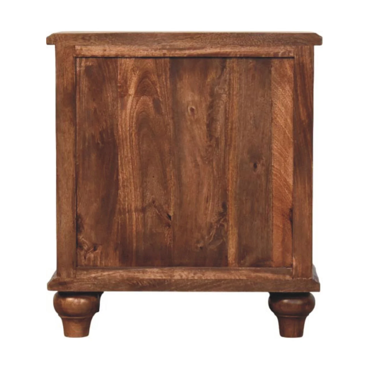 Artisan Furniture Massivholz Valencia Nachttisch, 3 Schubladen, Braun - Image 10