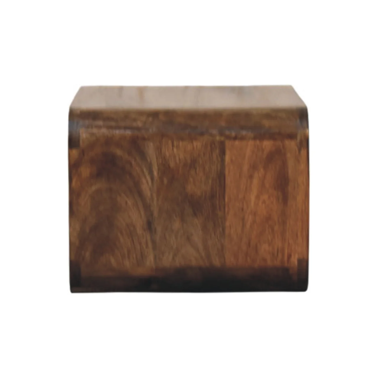 Artisan Furniture Massivholz Wandmontage Offener Schlitz Nachttisch Braun - Image 9