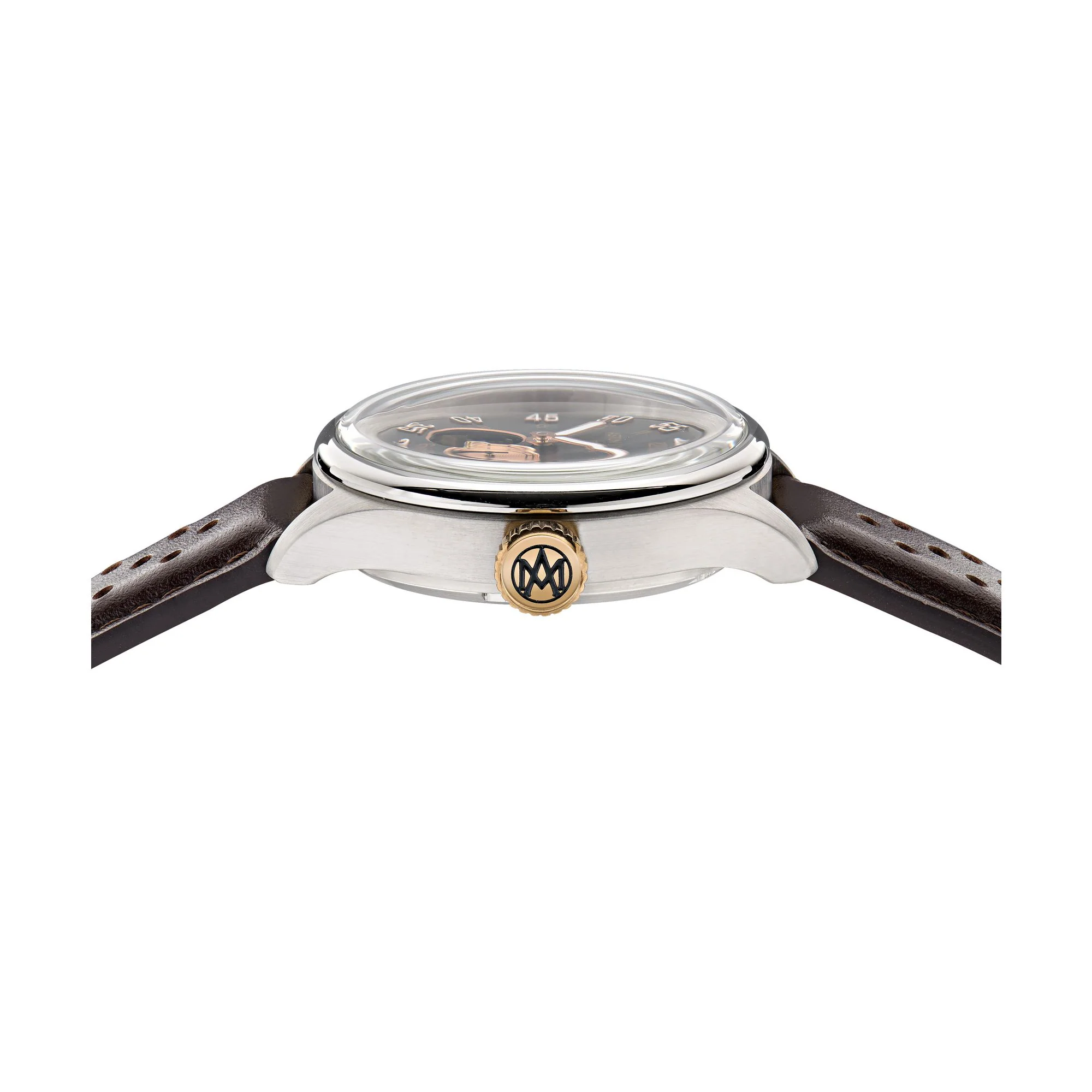 ASTON MARTIN Herren Automatik Uhr Armbanduhr AML TIMELESS MTTS1F501 Leder - Image 2