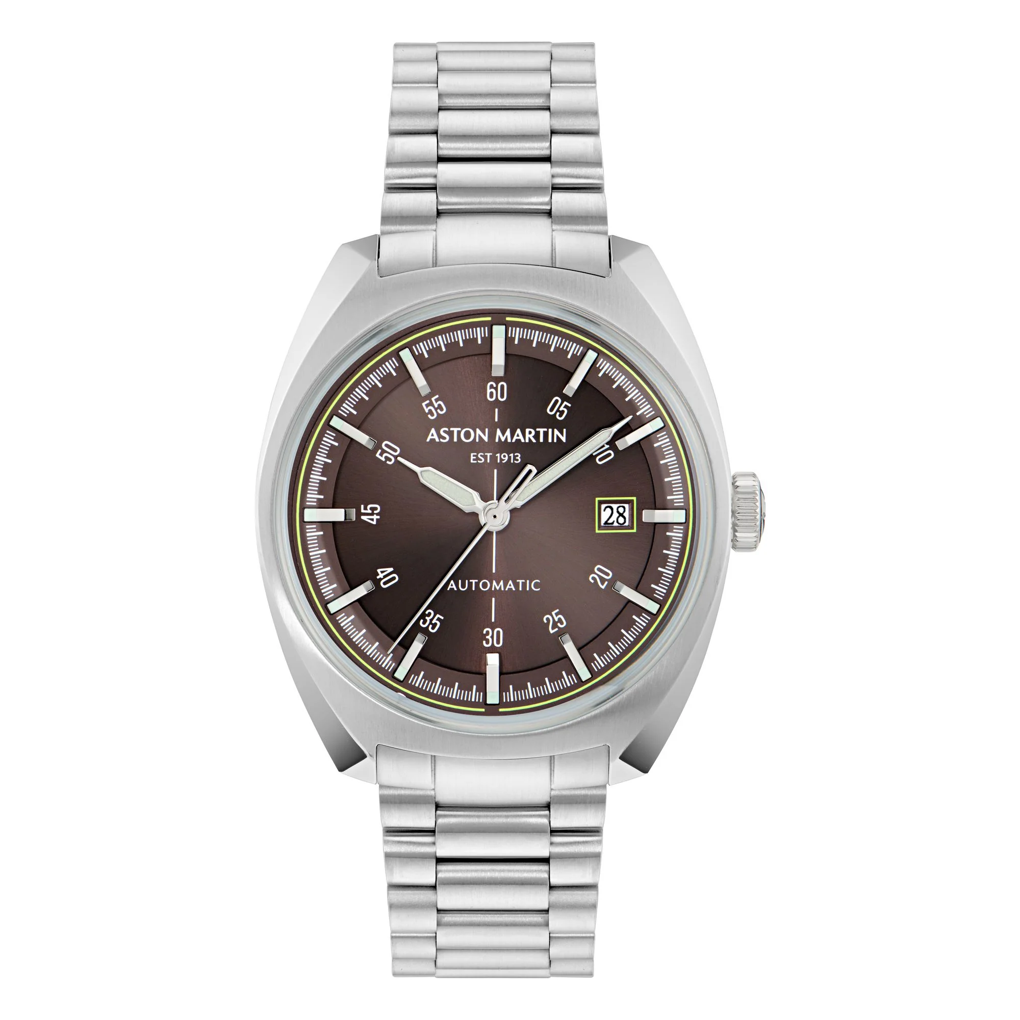 ASTON MARTIN Herren Automatik Uhr Armbanduhr AML TIMELESS MTTS2S602 Edelstahl