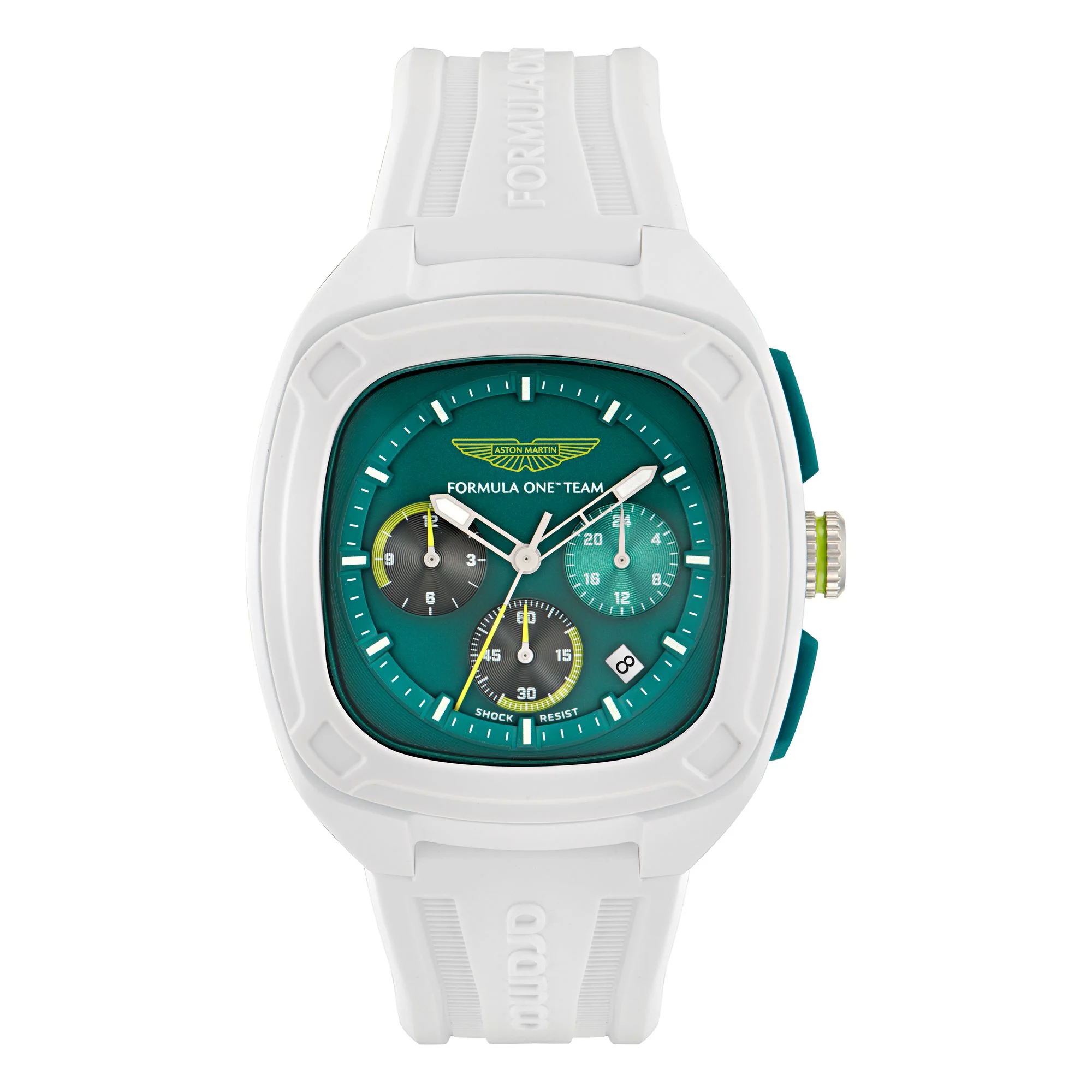 ASTON MARTIN Herren Uhr Analog Quarz AM FORMULA 1 MTFO1F502 Silikon