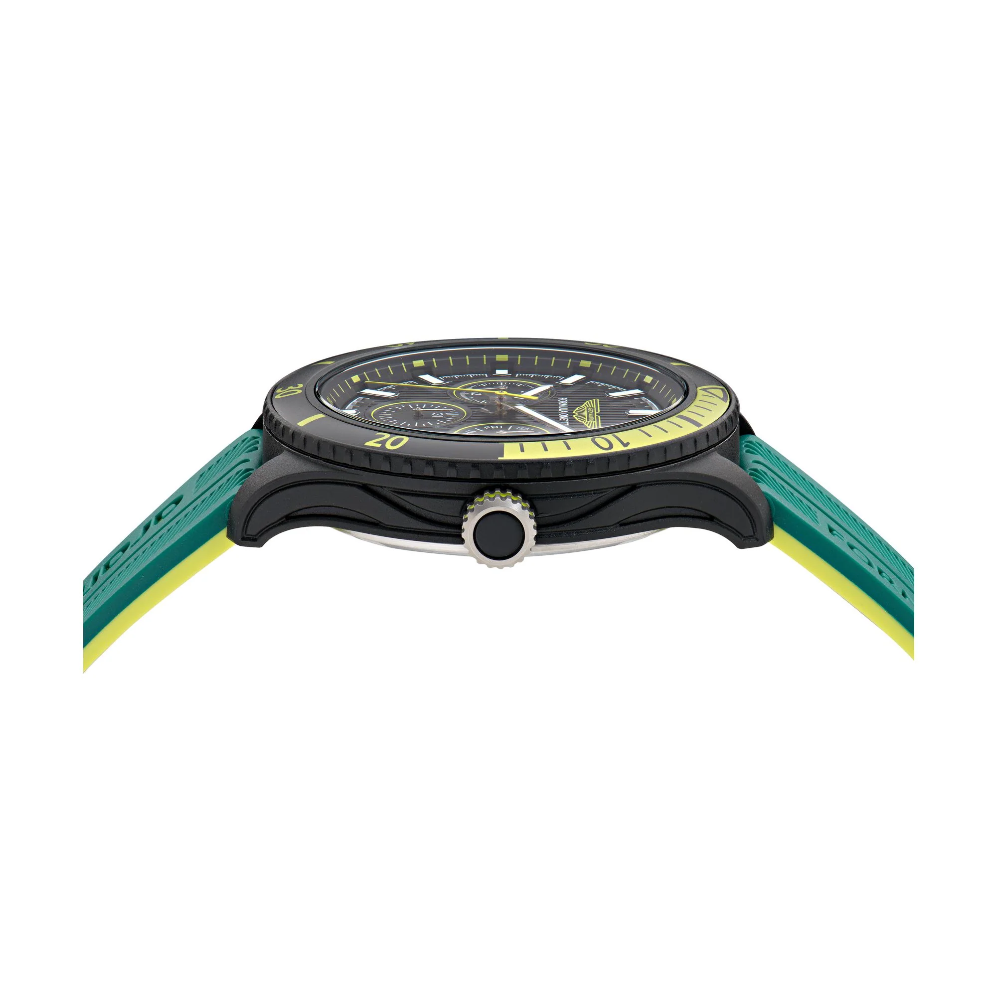 ASTON MARTIN Herren Uhr Analog Quarz AM FORMULA 1 MTFP1F501 Silikon - Image 2