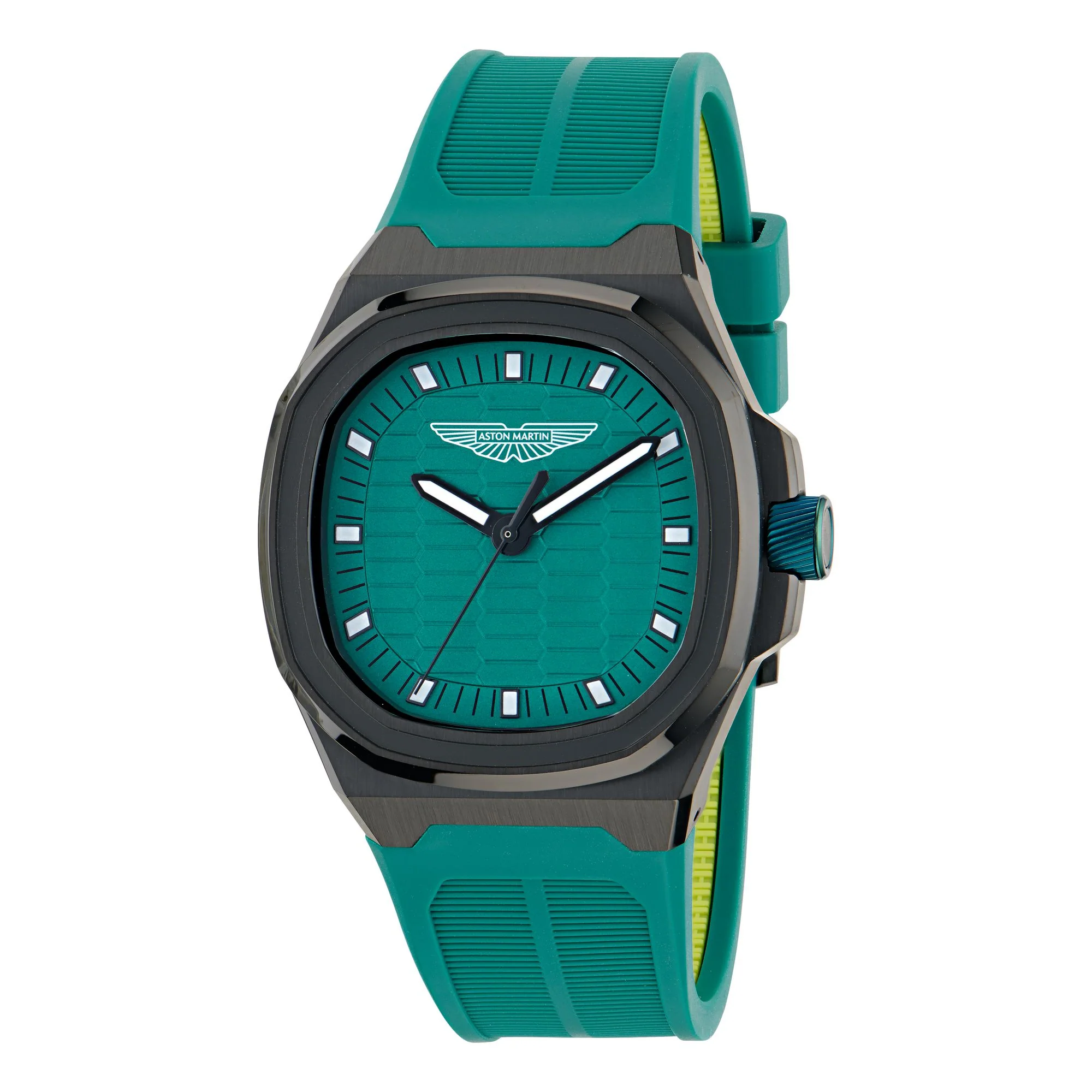 ASTON MARTIN Herren Uhr Analog Quarz AML ICON MTIG1F501 Silikon - Image 4