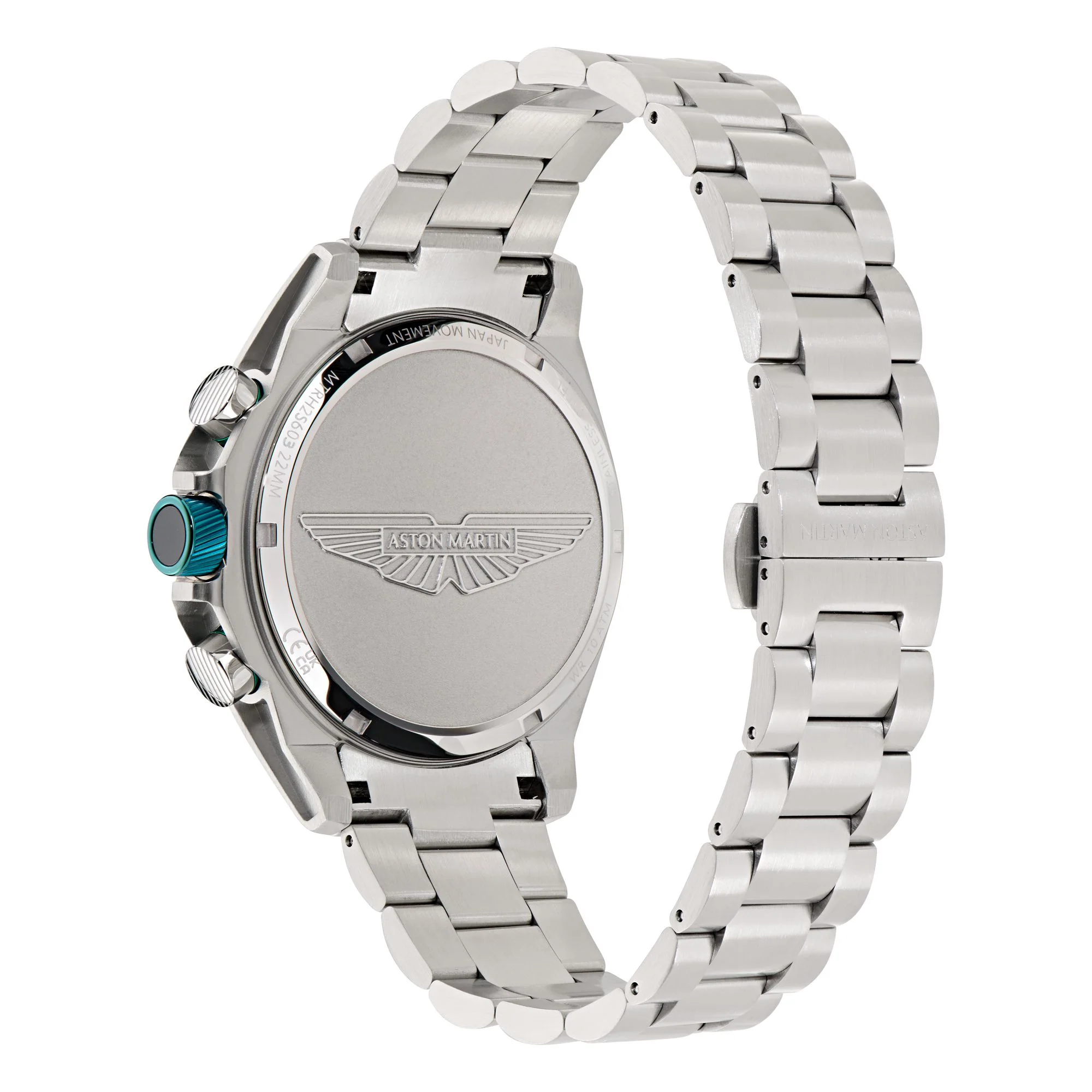 ASTON MARTIN Herren Uhr Chrono Armbanduhr AML THRILL MTRH2S602 Edelstahl - Image 3