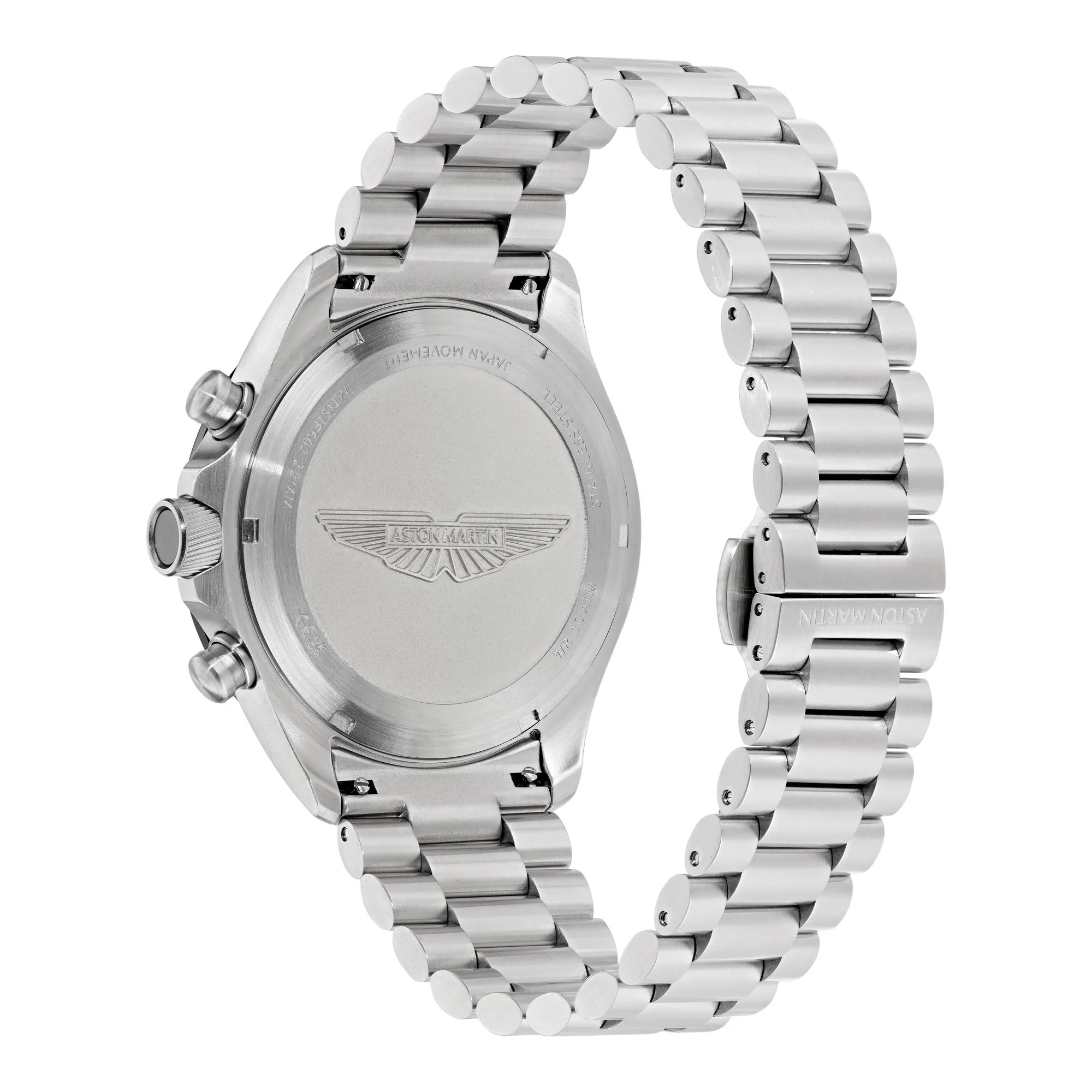 ASTON MARTIN Herren Uhr Chronograph Armbanduhr AML ICON MTIS1F502 Edelstahl - Image 3
