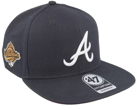 Atlanta Braves Sure Shot Under '47 CAPTAIN Cap